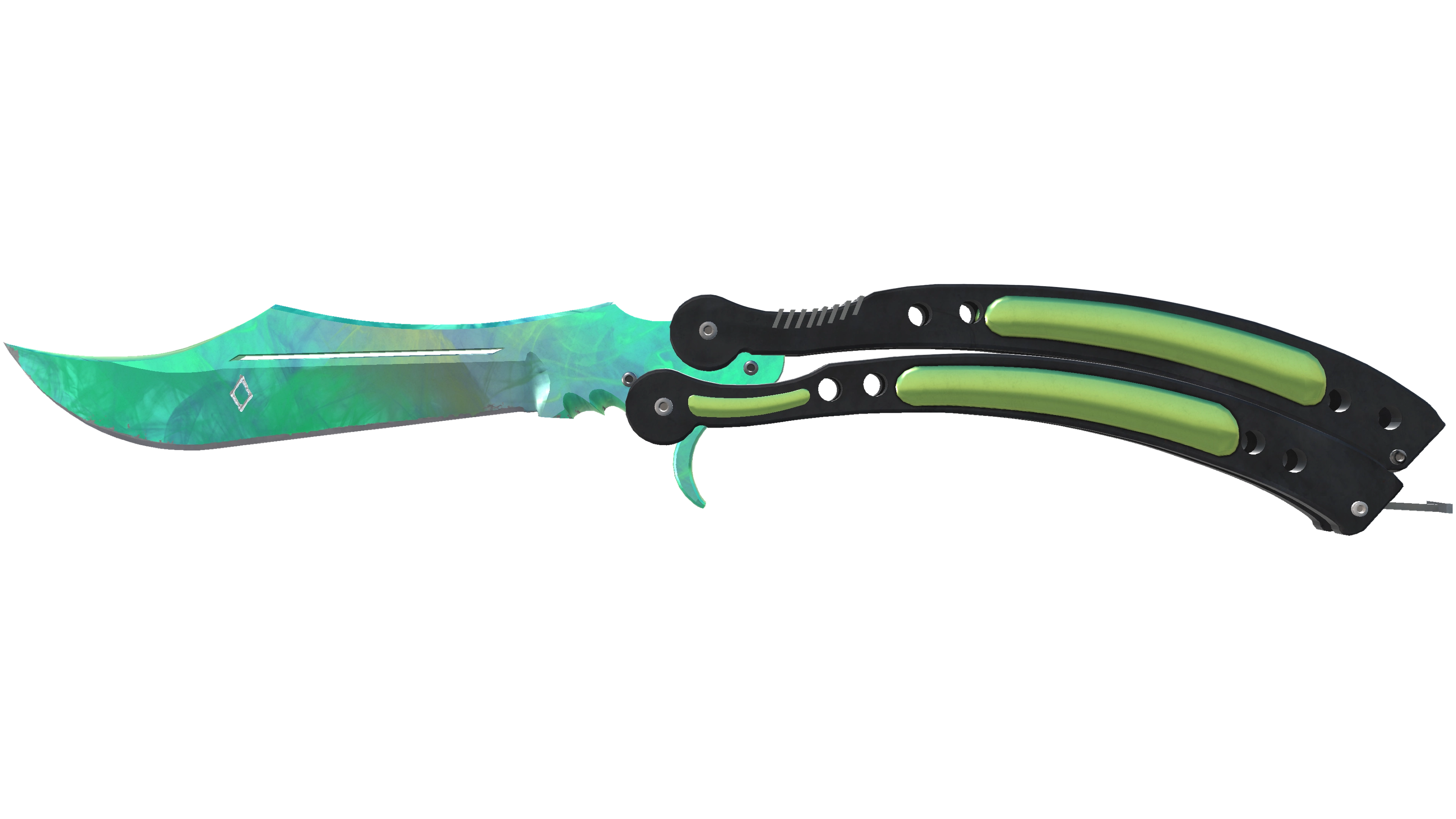Vorschau von ★ StatTrak™ Butterfly Knife | Gamma Doppler (Minimal Wear)