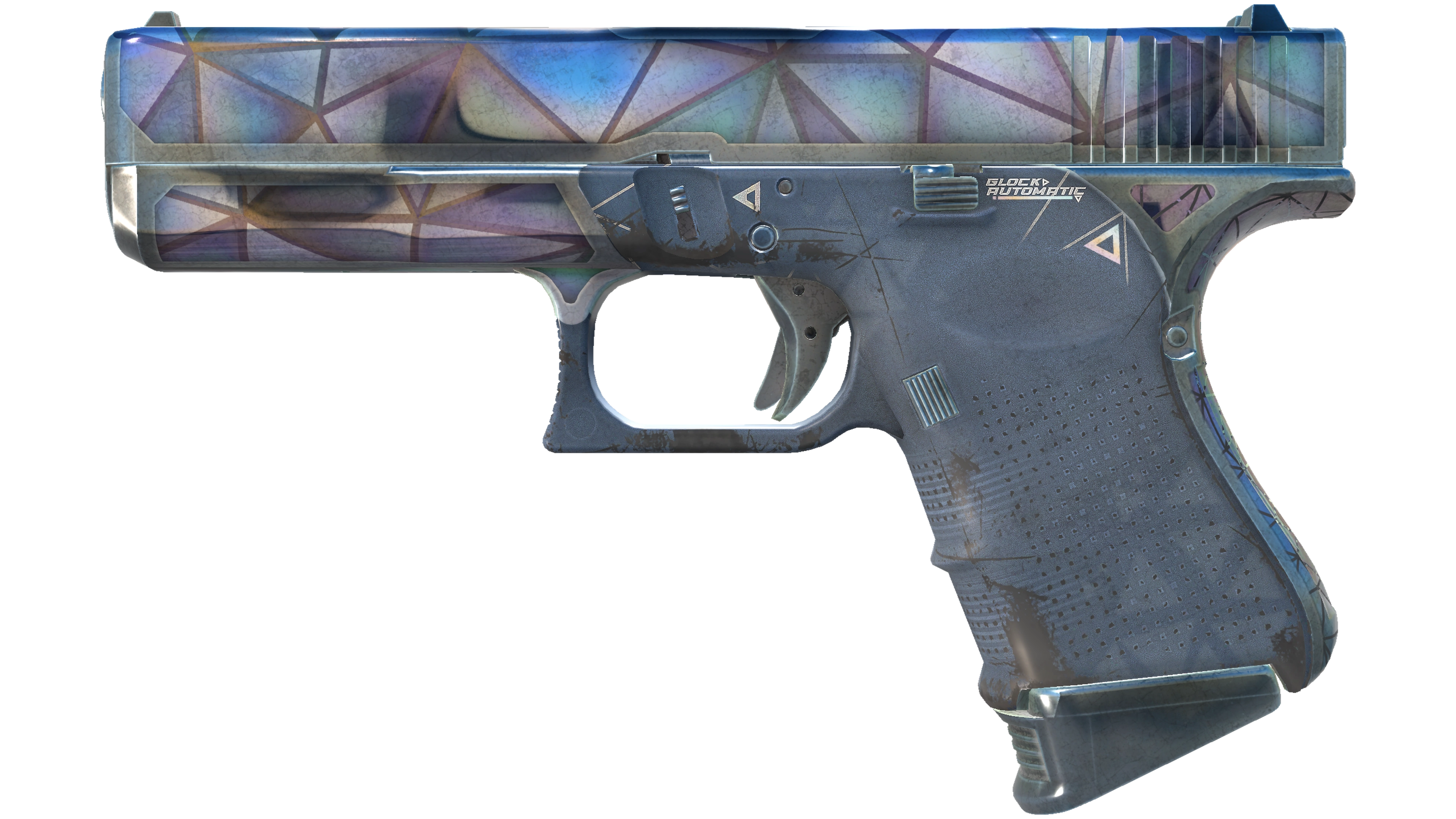 Glock-18 | Mirror Mosaic (Well-Worn)