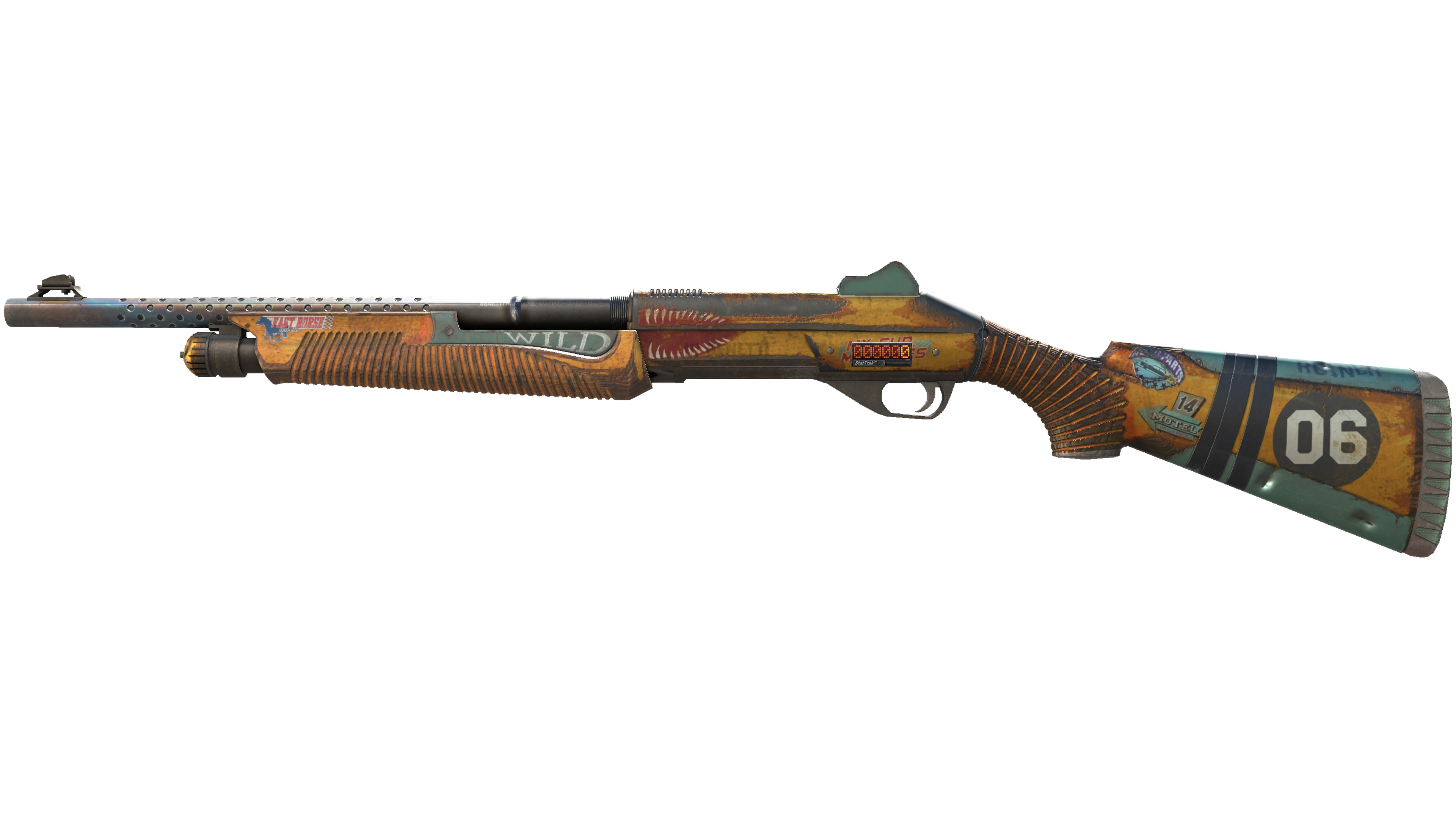 StatTrak™ Nova | Wild Six (Minimal Wear) thumbnail