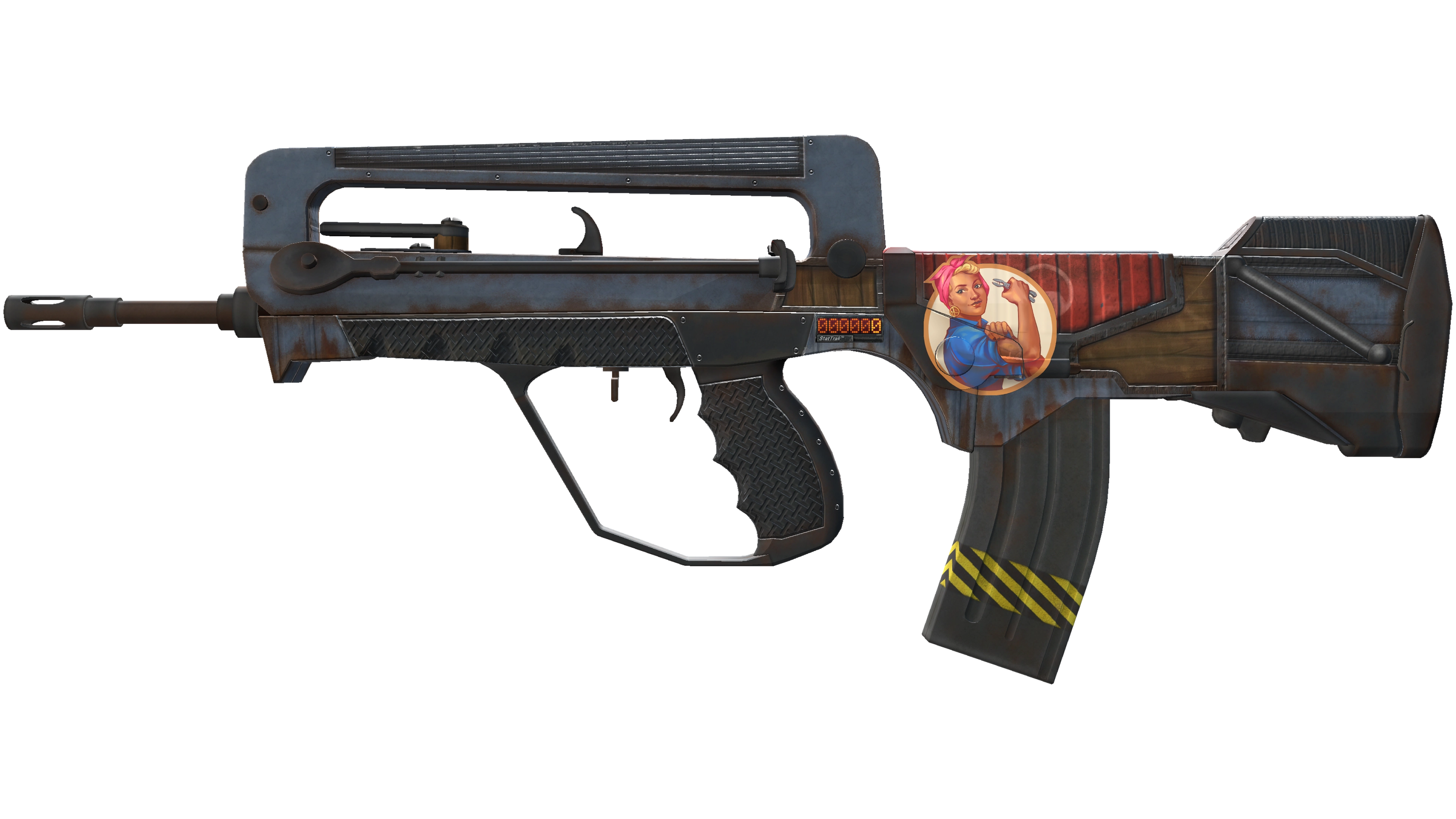 StatTrak™ FAMAS | Decommissioned (Field-Tested)
