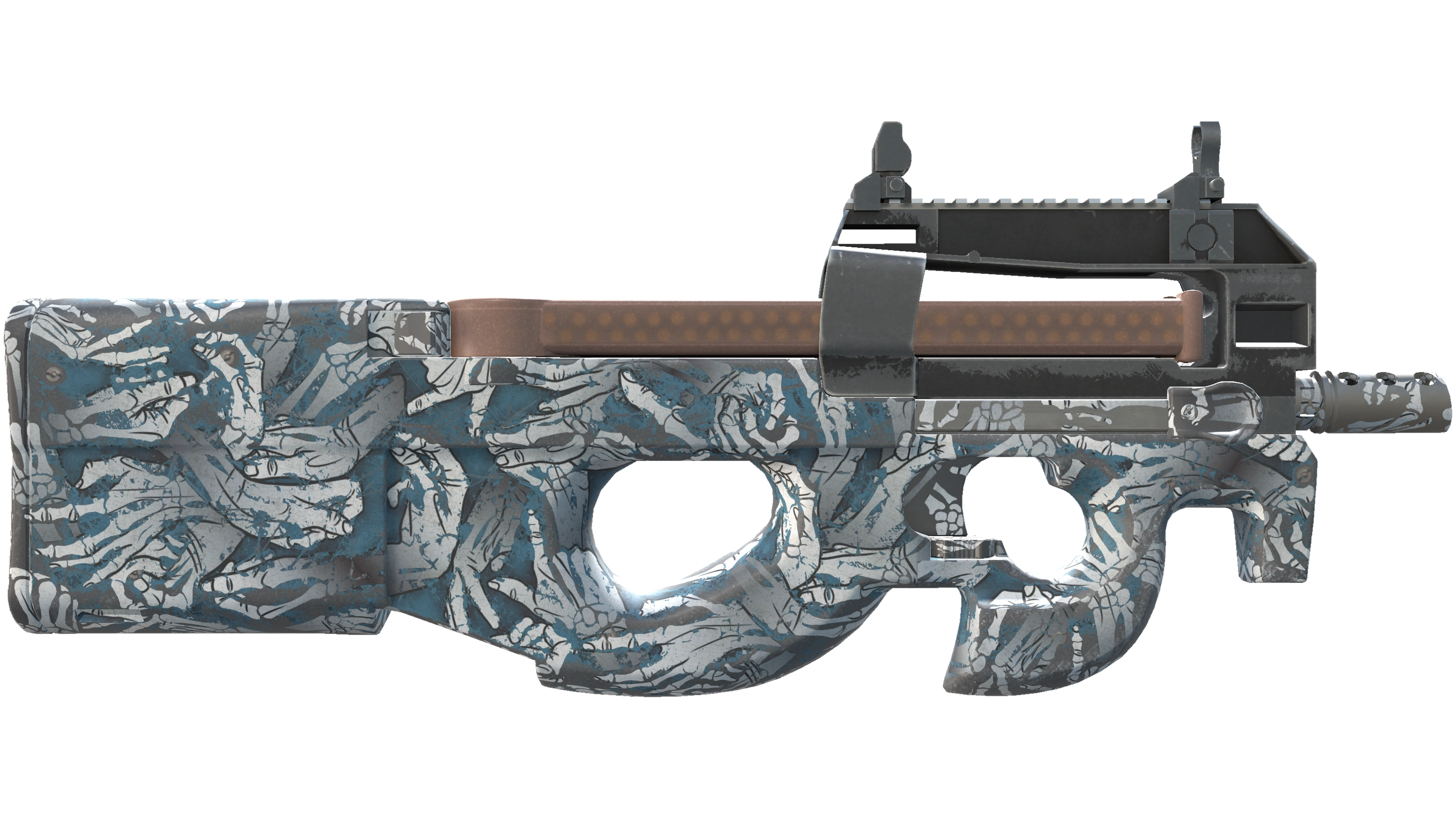 StatTrak™ P90 | Death Grip (Battle-Scarred) thumbnail
