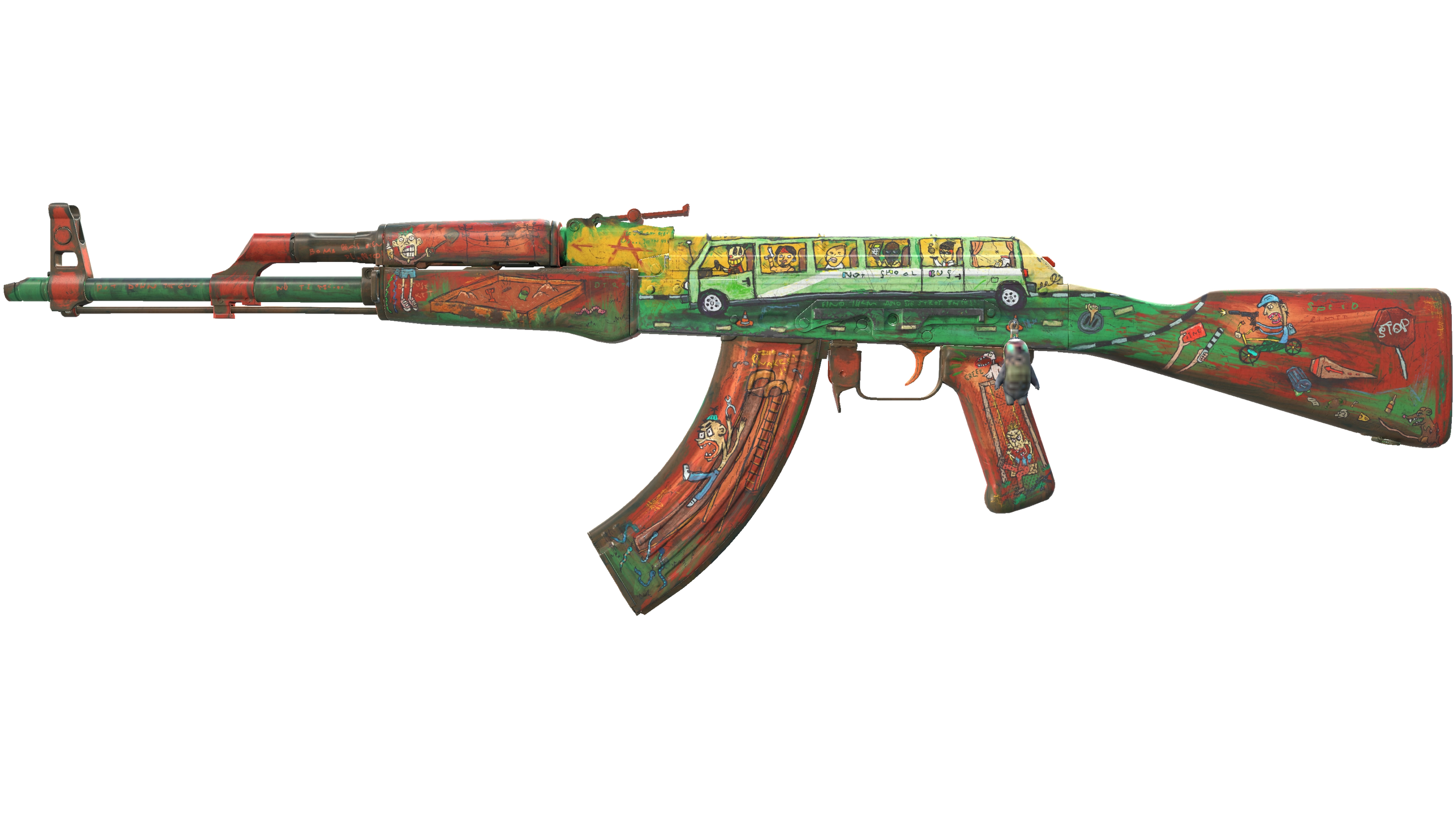 AK-47 | The Outsiders (Well-Worn)