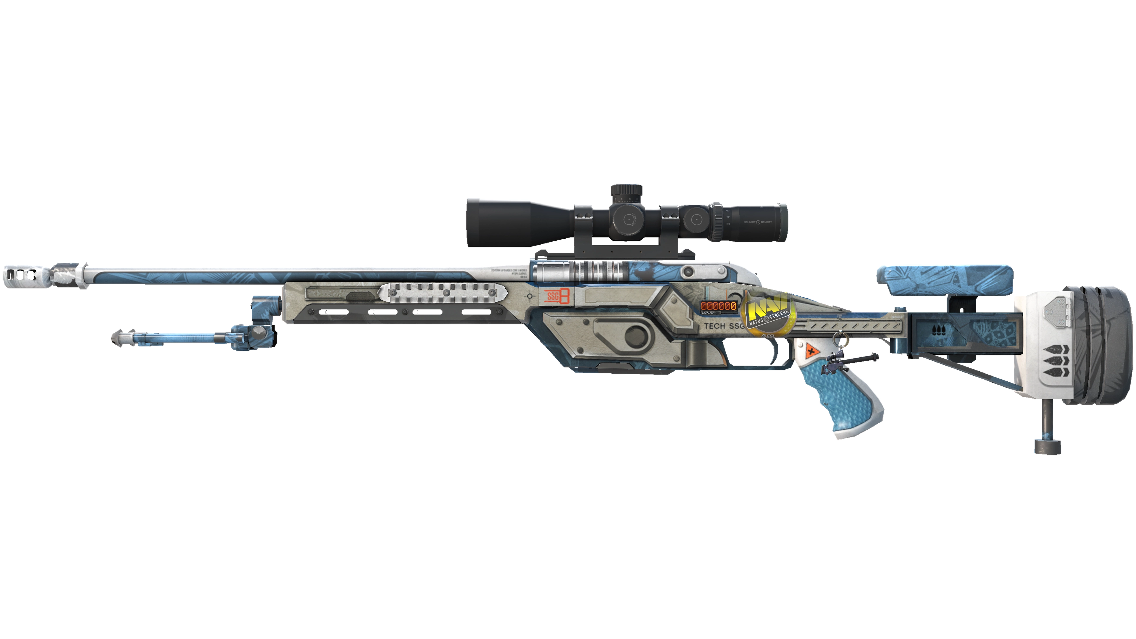 StatTrak™ SSG 08 | Ghost Crusader (Field-Tested)
