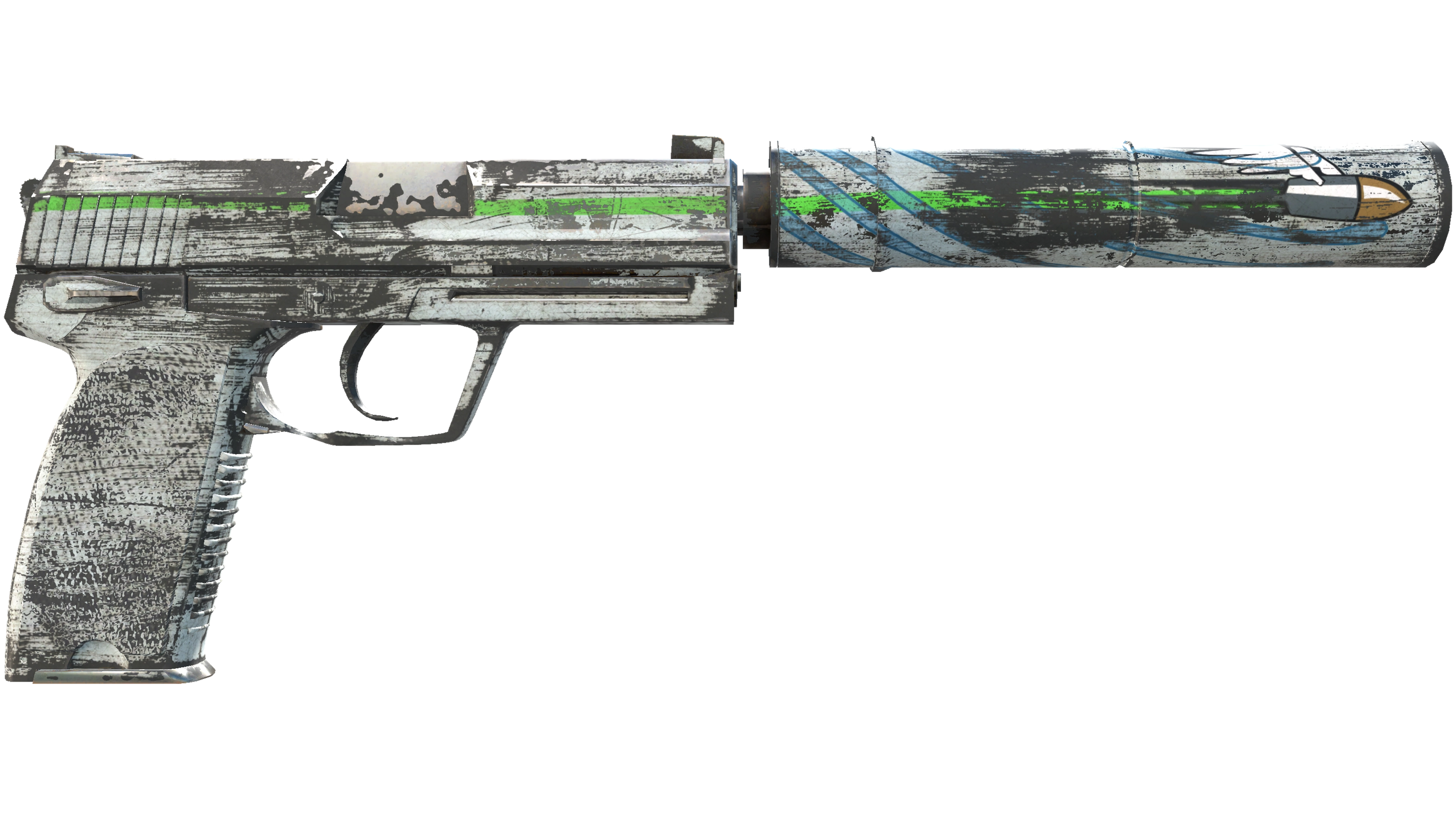 صورة مصغرة لـ Souvenir USP-S | Road Rash (Battle-Scarred)