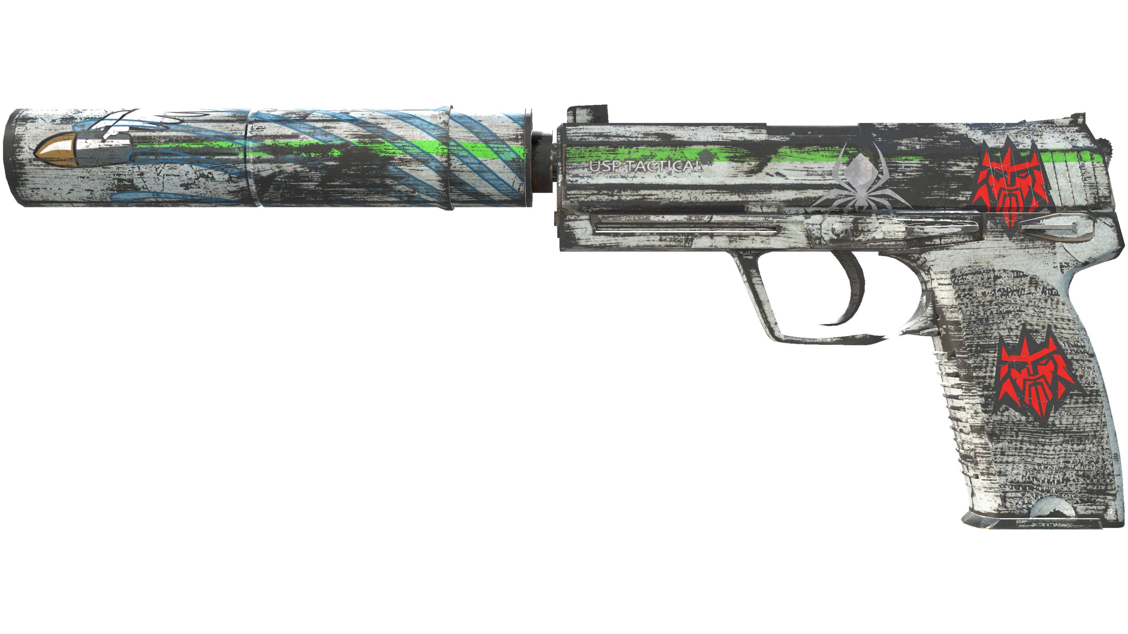 Souvenir USP-S | Road Rash (Battle-Scarred)