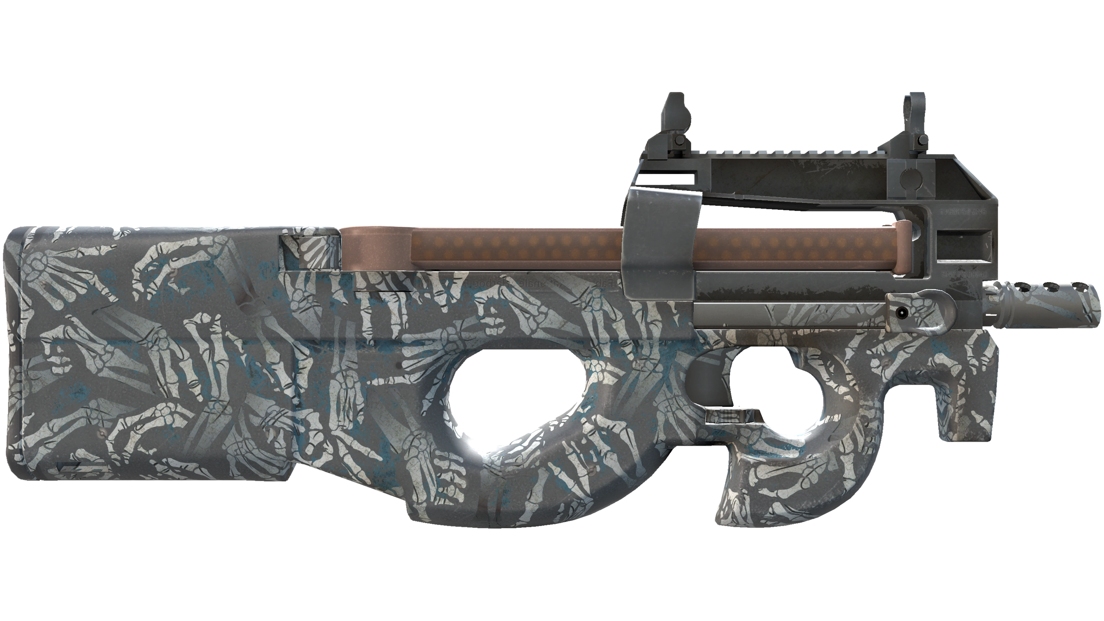 StatTrak™ P90 | Death Grip (Battle-Scarred) thumbnail