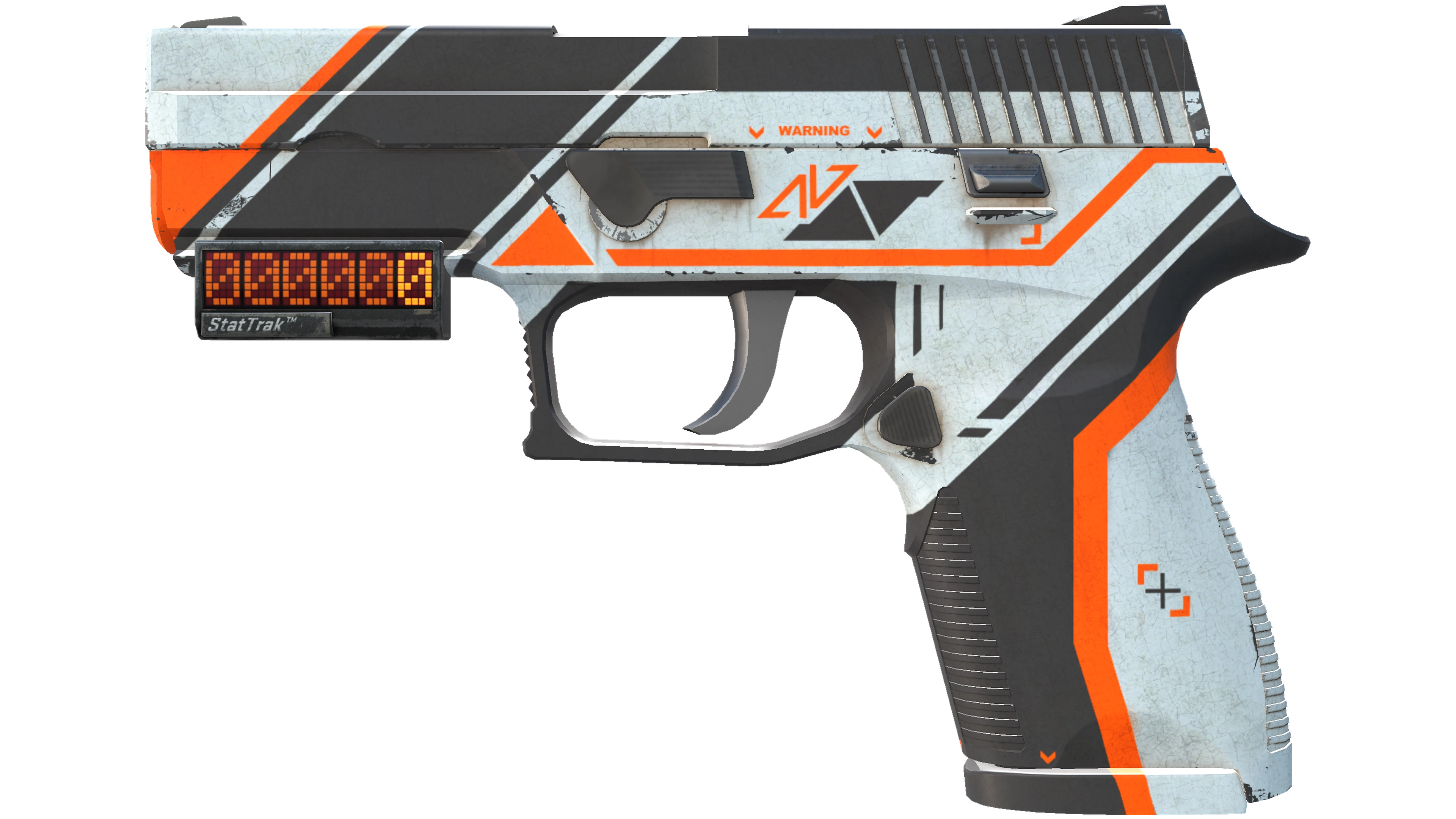StatTrak™ P250 | Asiimov (Well-Worn)