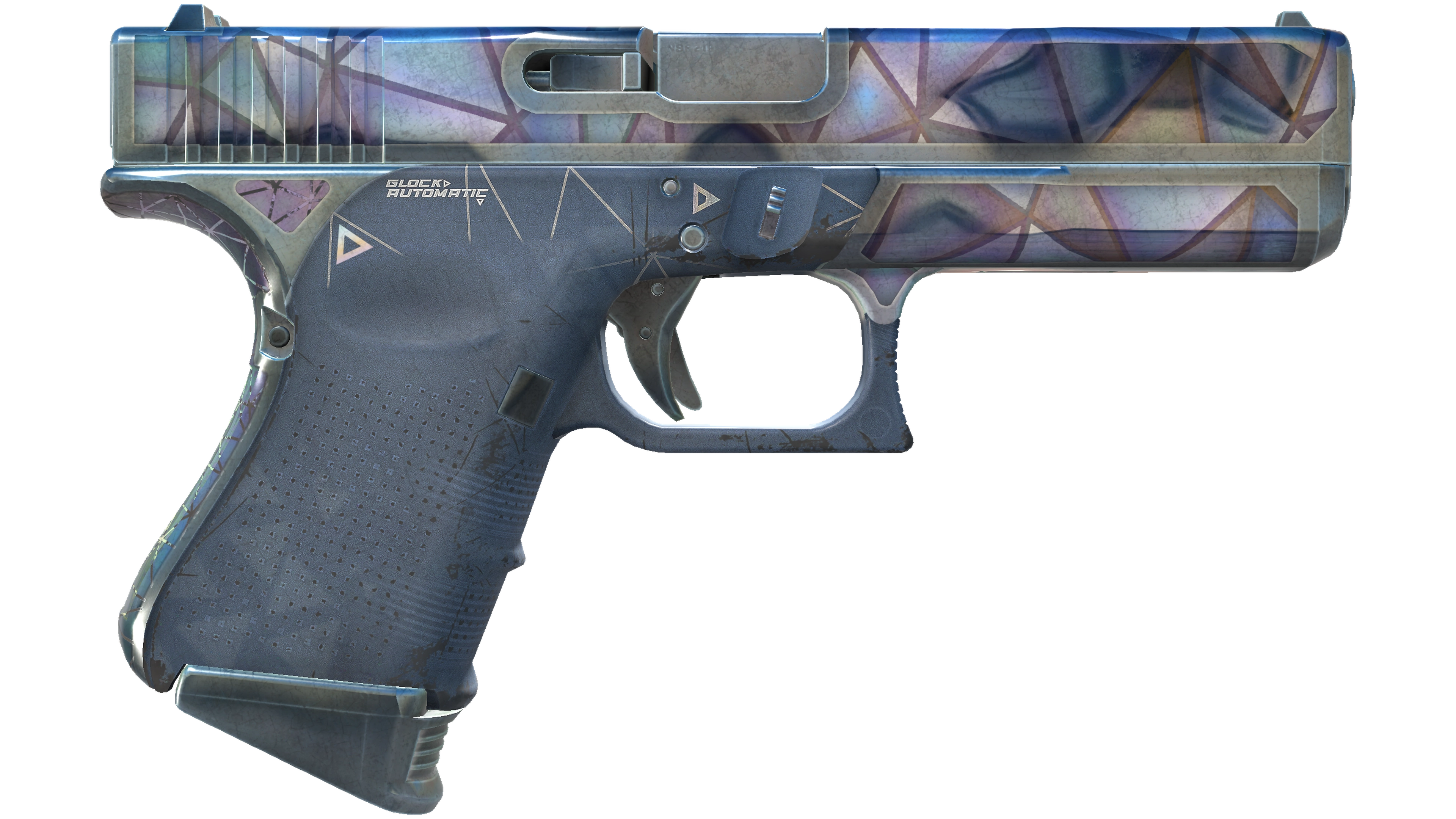 Glock-18 | Mirror Mosaic (Well-Worn) thumbnail