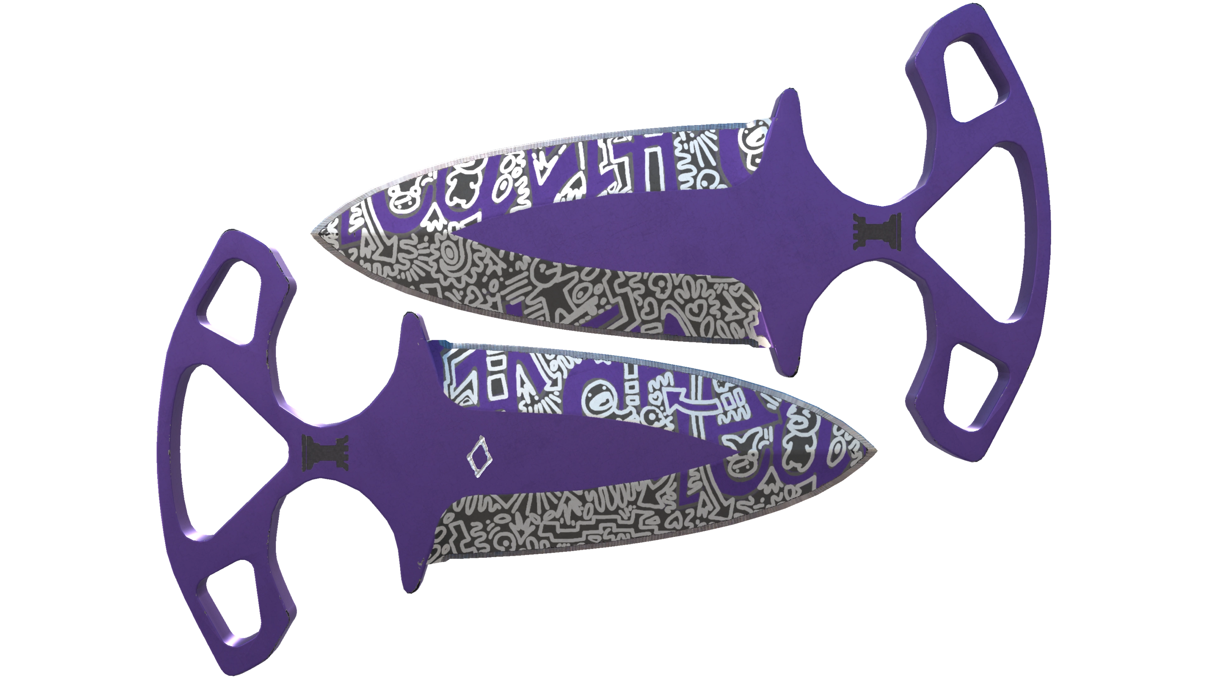★ StatTrak™ Shadow Daggers | Freehand (Minimal Wear)