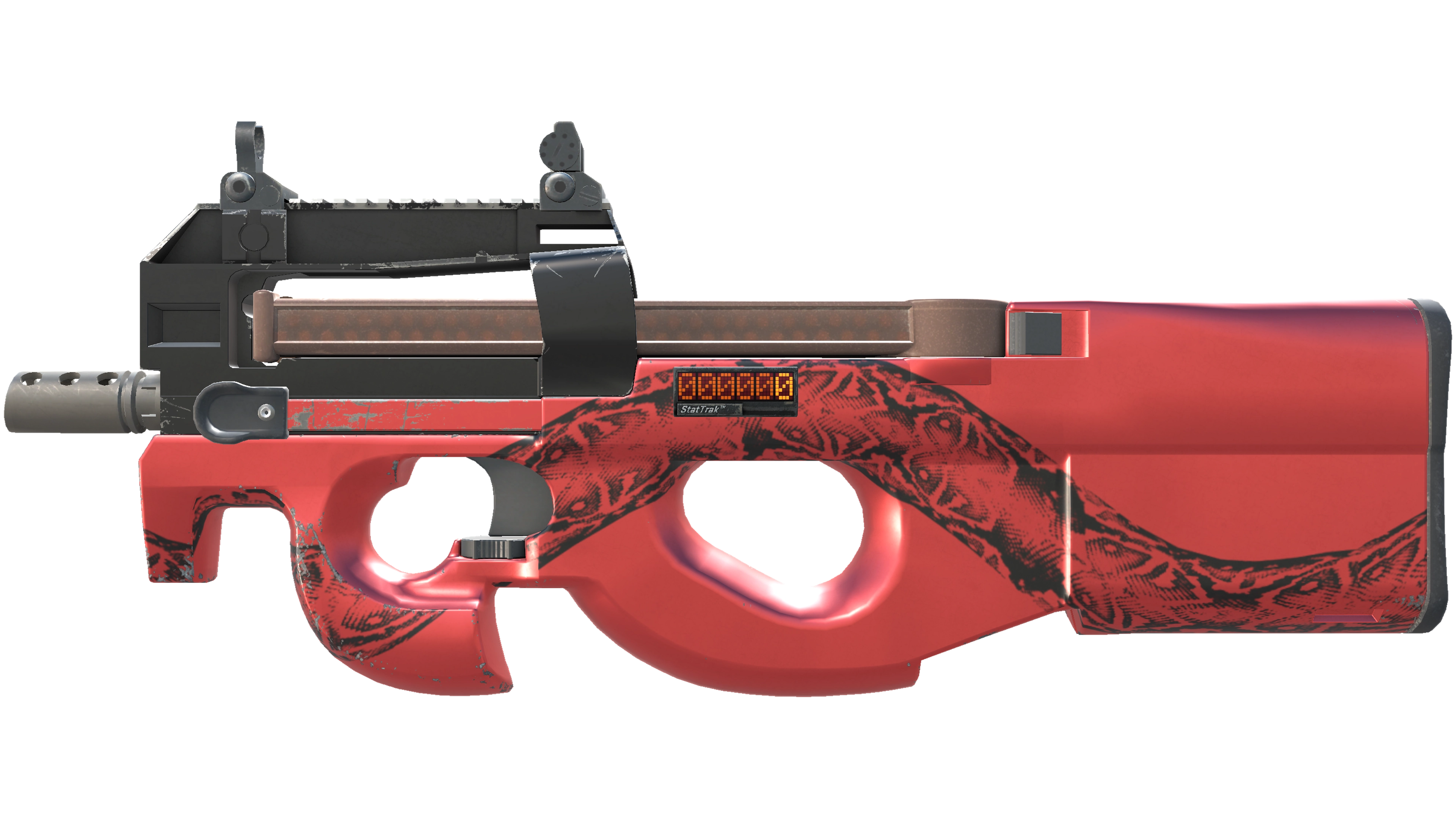 صورة مصغرة لـ StatTrak™ P90 | Cold Blooded (Factory New)