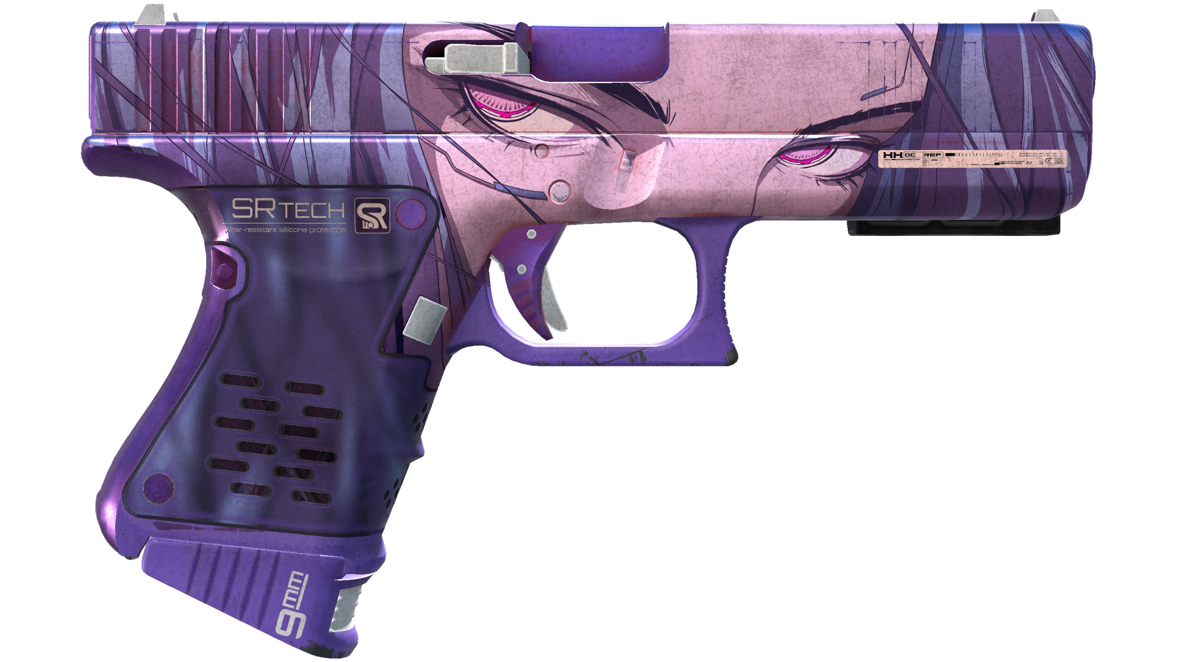 Miniatura de StatTrak™ Glock-18 | Shinobu (Well-Worn)