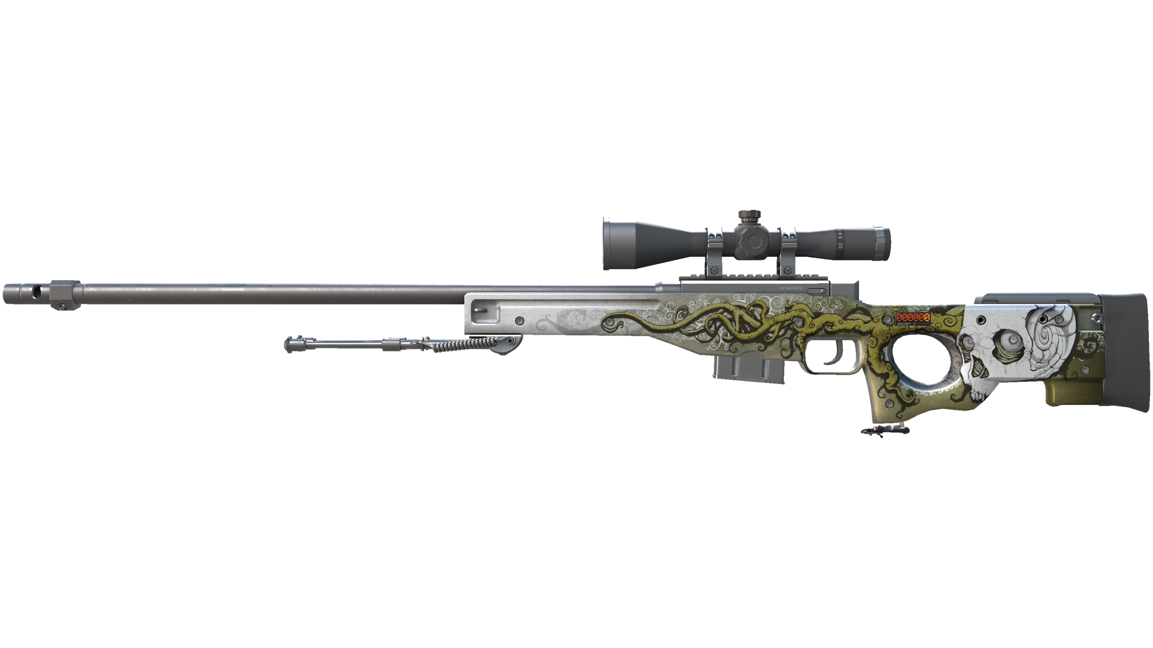 StatTrak™ AWP | Worm God (Minimal Wear)