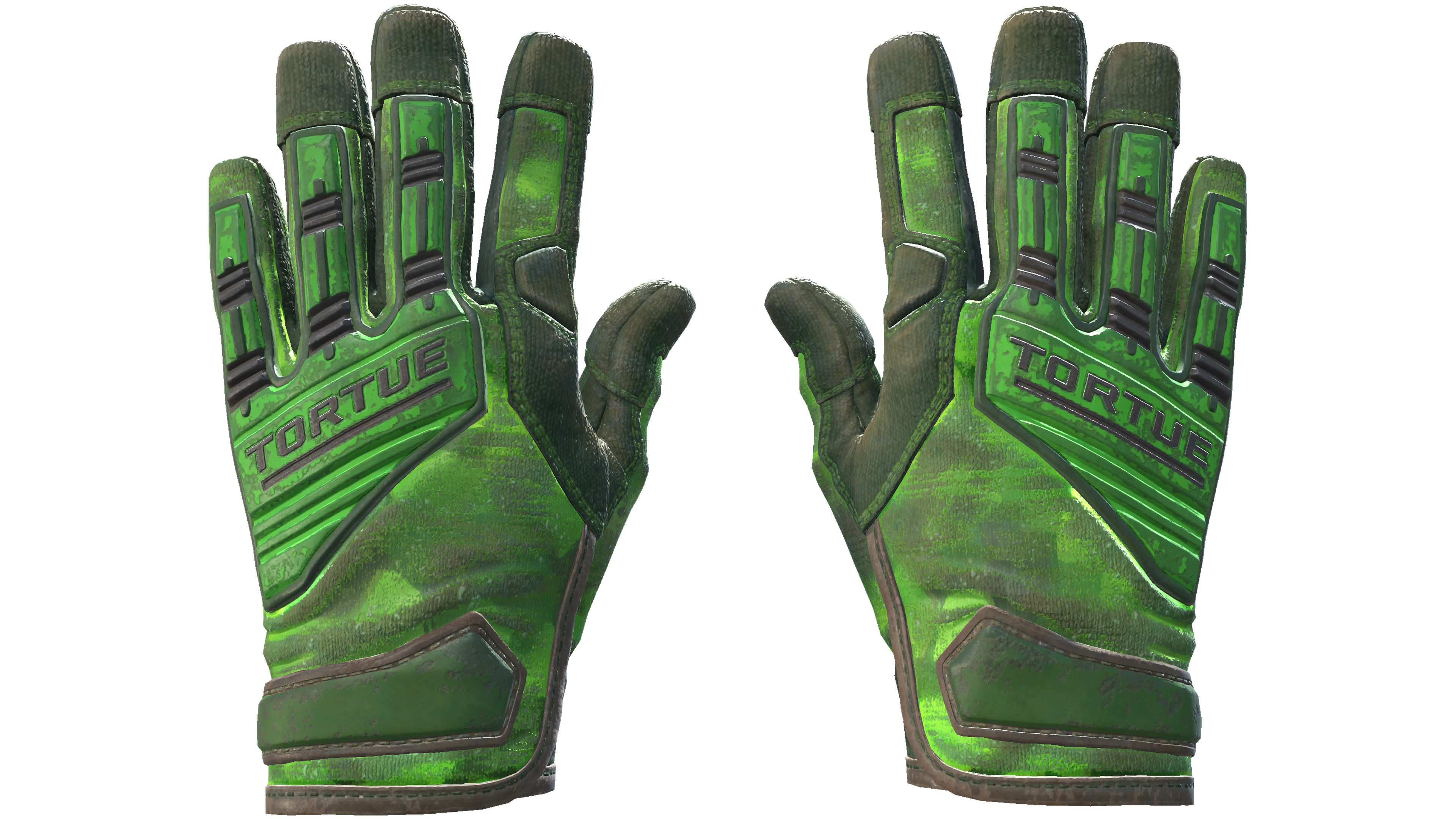 ★ Specialist Gloves | Lime Polycam (Battle-Scarred)