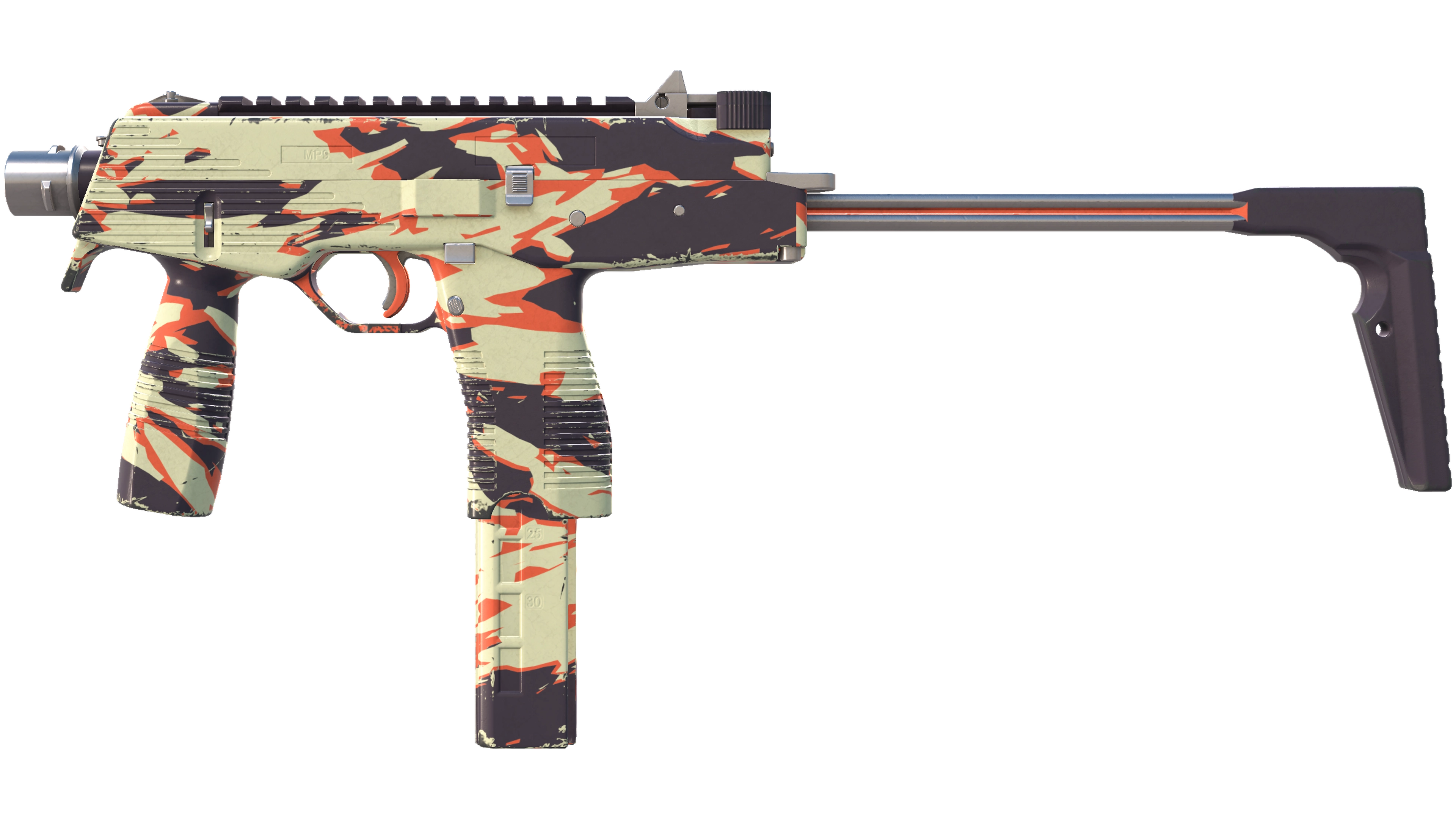 MP9 | Shredded (Minimal Wear)