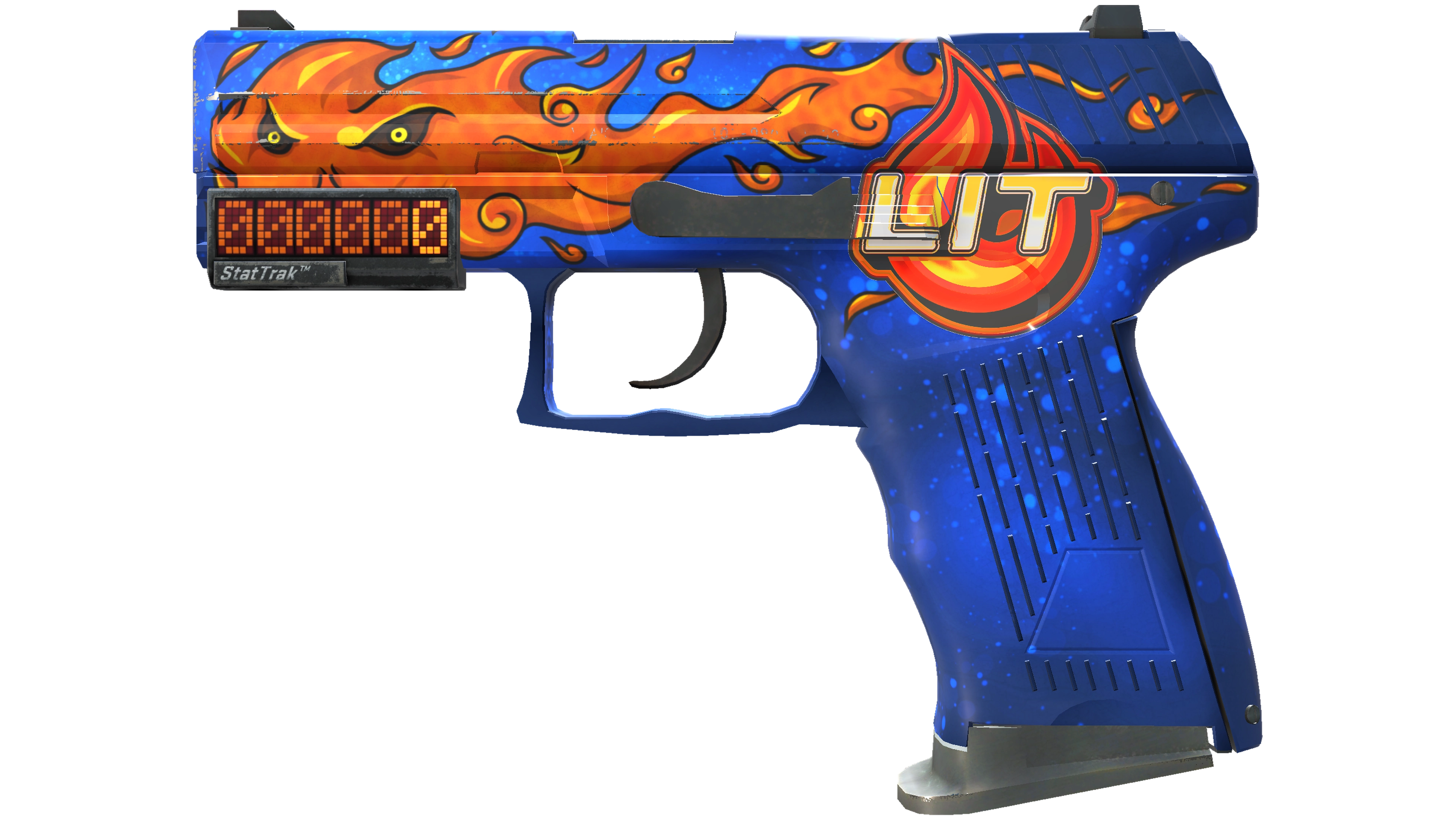 StatTrak™ P2000 | Fire Elemental (Factory New)
