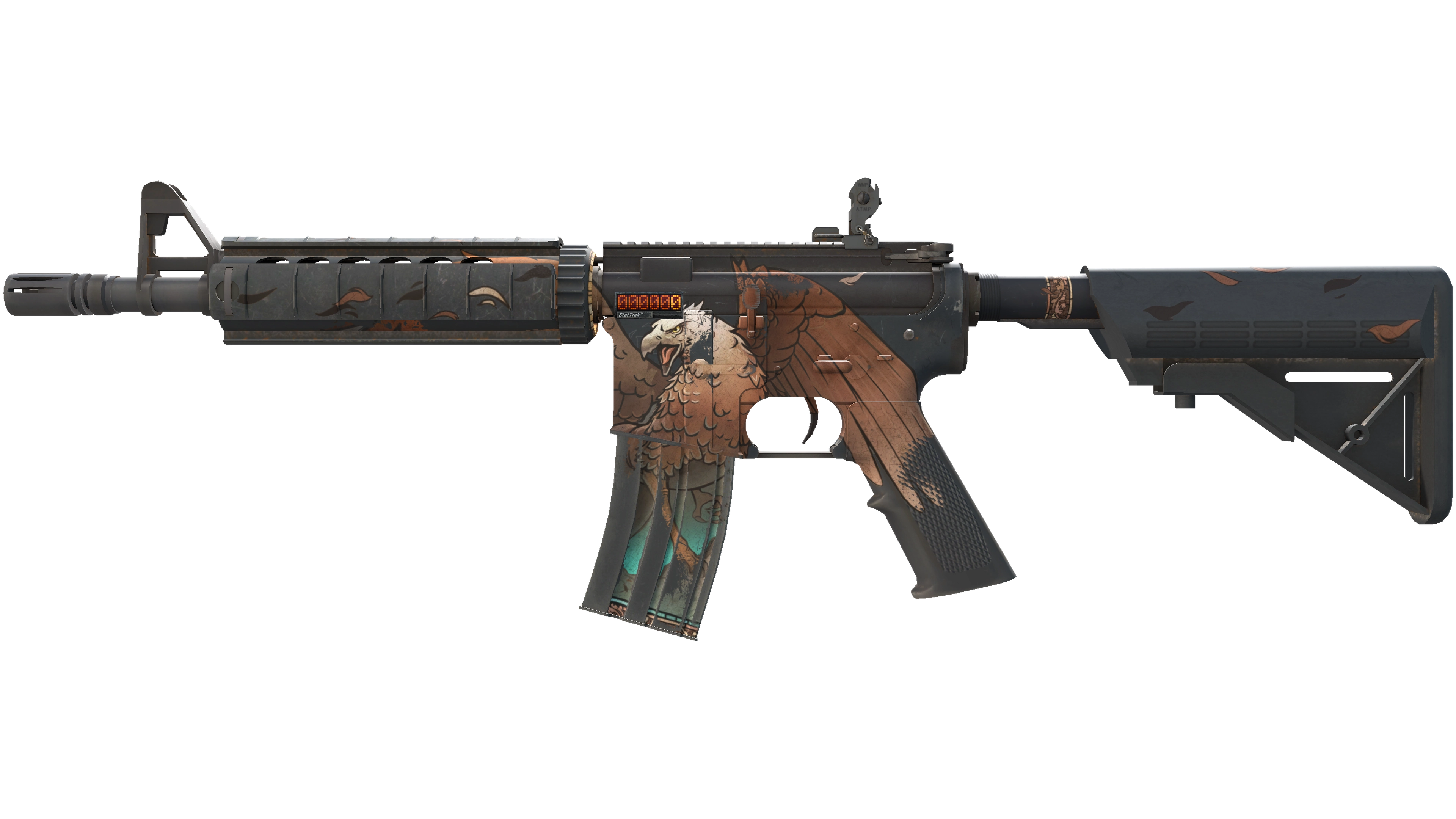 StatTrak™ M4A4 | Griffin (Battle-Scarred)