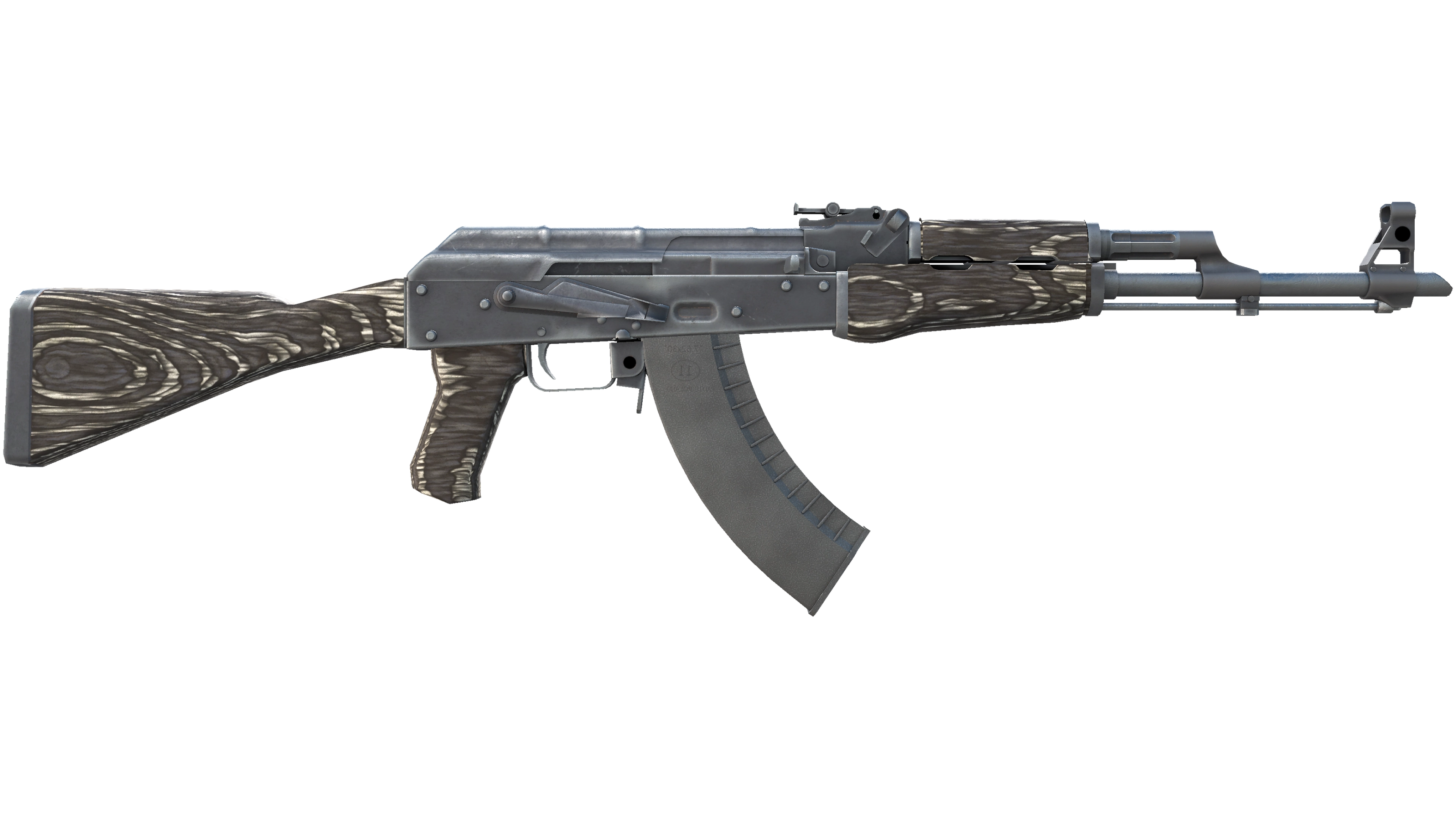 Miniatura de Souvenir AK-47 | Black Laminate (Battle-Scarred)