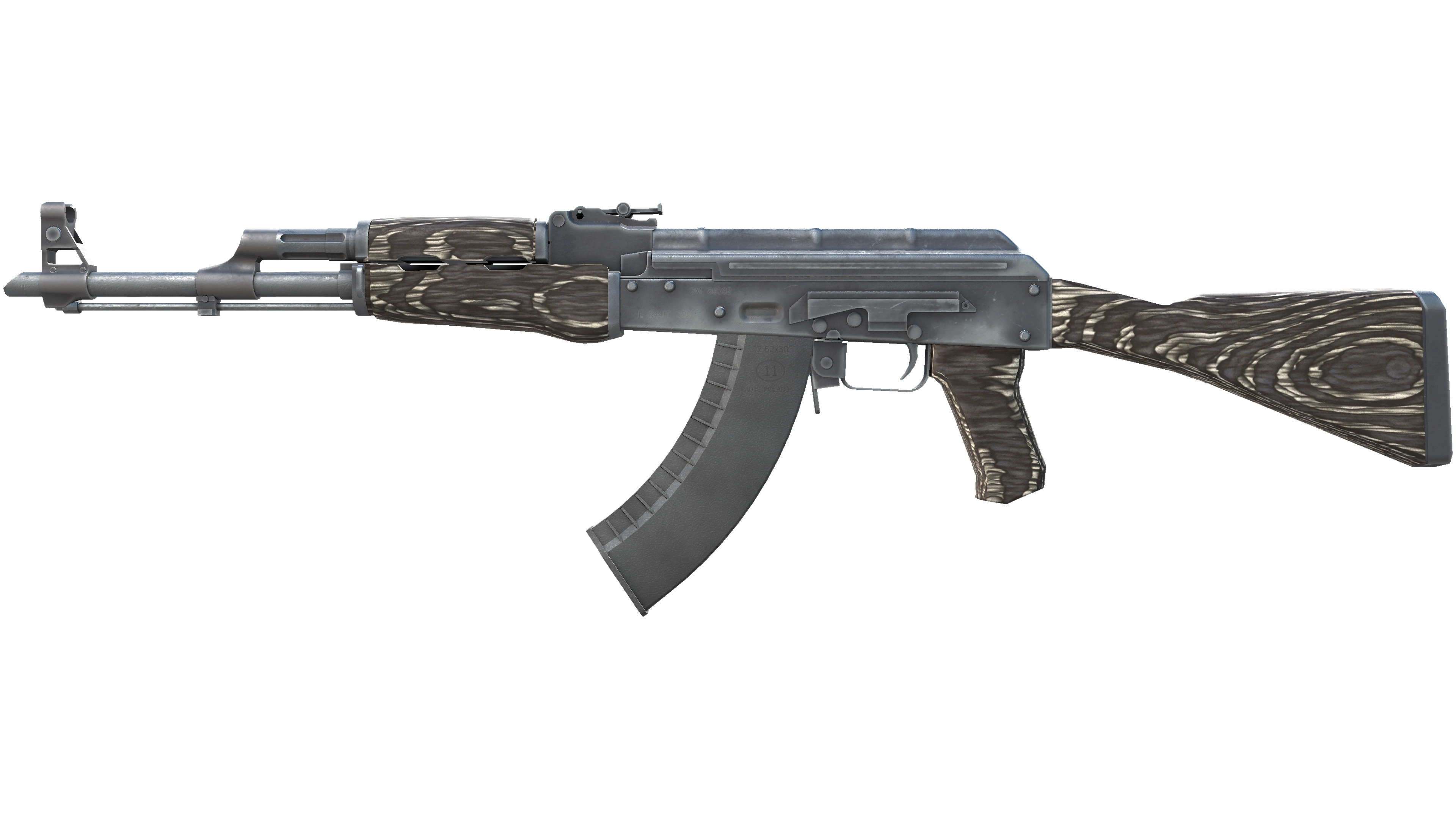 Souvenir AK-47 | Black Laminate (Battle-Scarred)