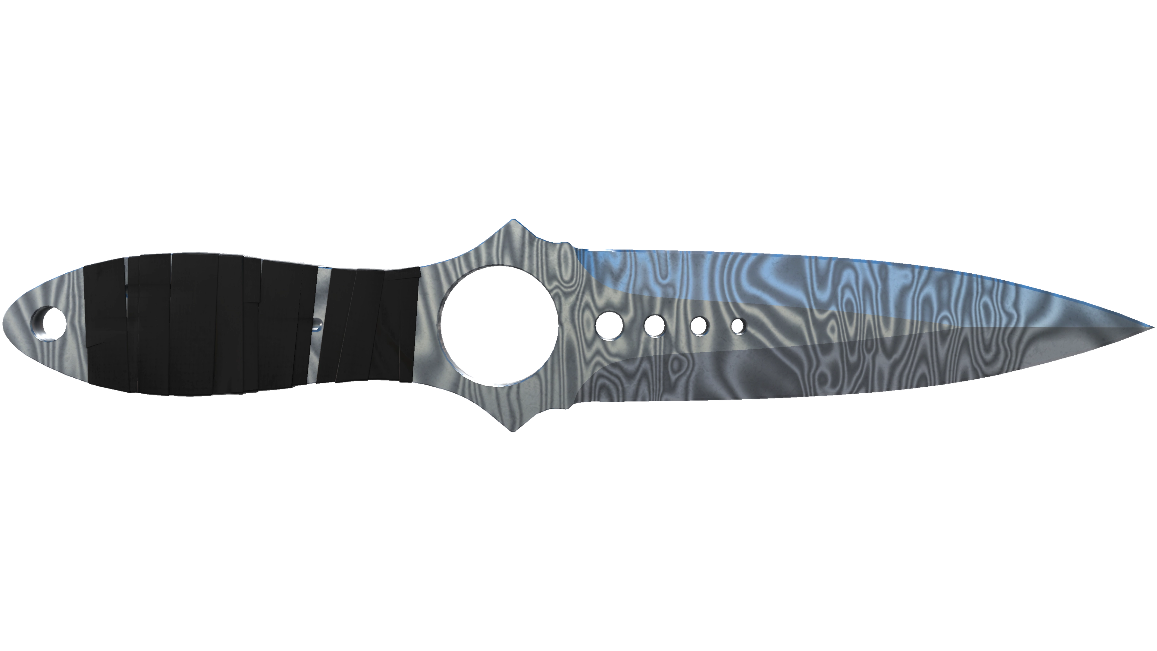 ★ Skeleton Knife | Damascus Steel (Minimal Wear)