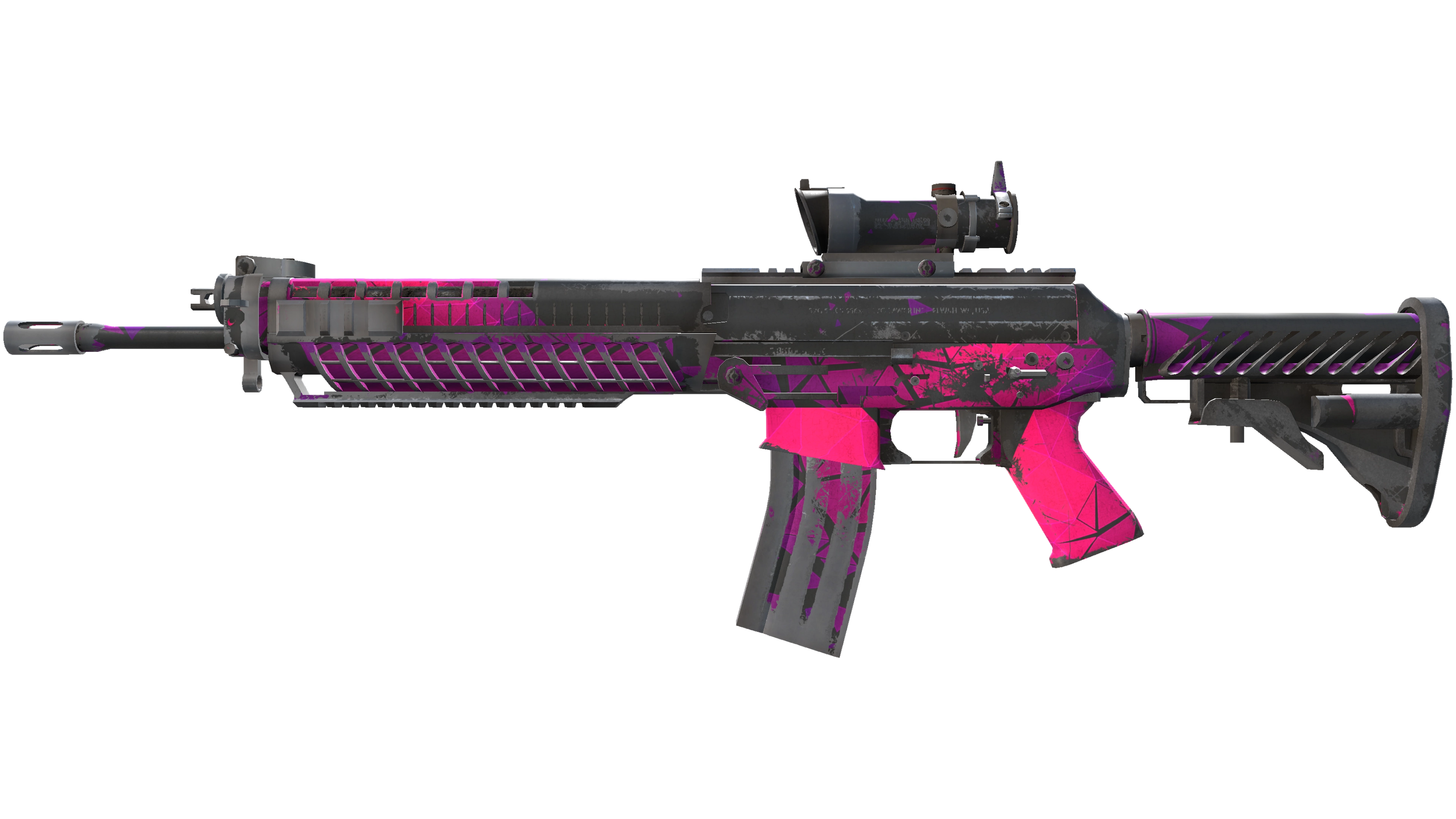 SG 553 | Pulse (Battle-Scarred)