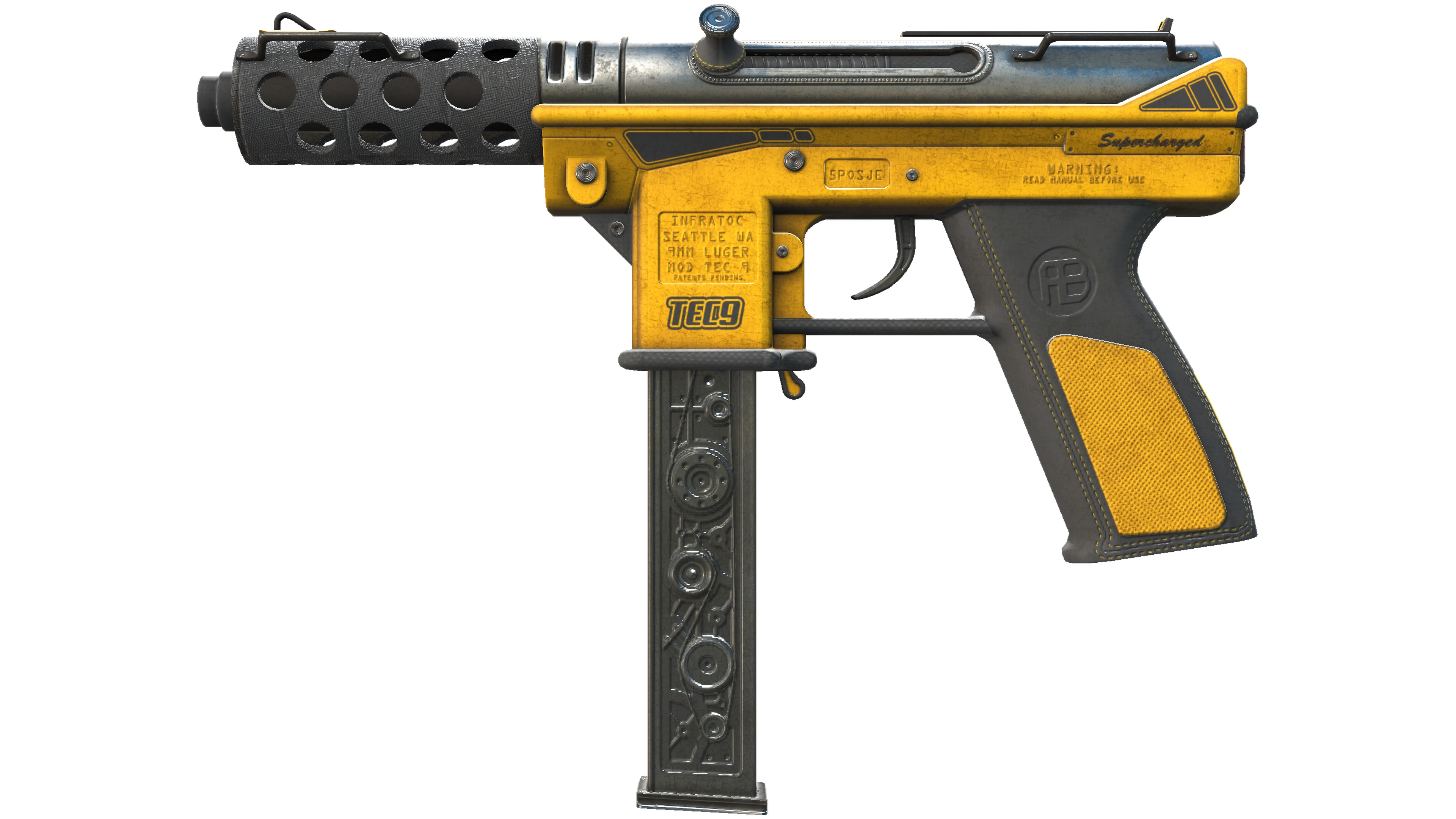 Tec-9 | Fuel Injector (Battle-Scarred)