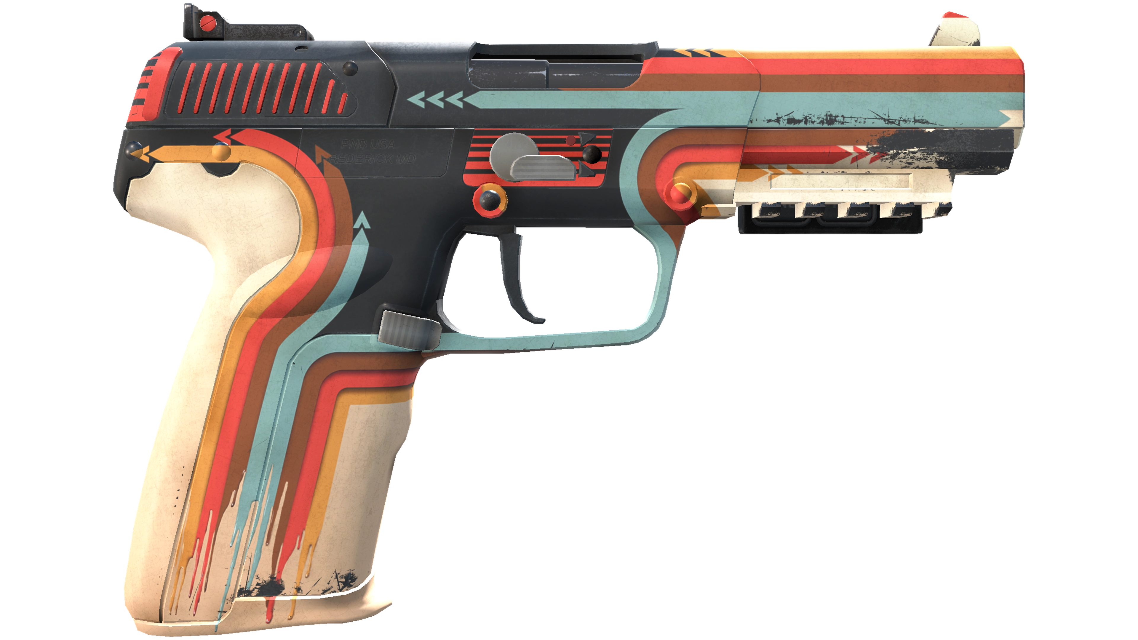 StatTrak™ Five-SeveN | Retrobution (Field-Tested) thumbnail