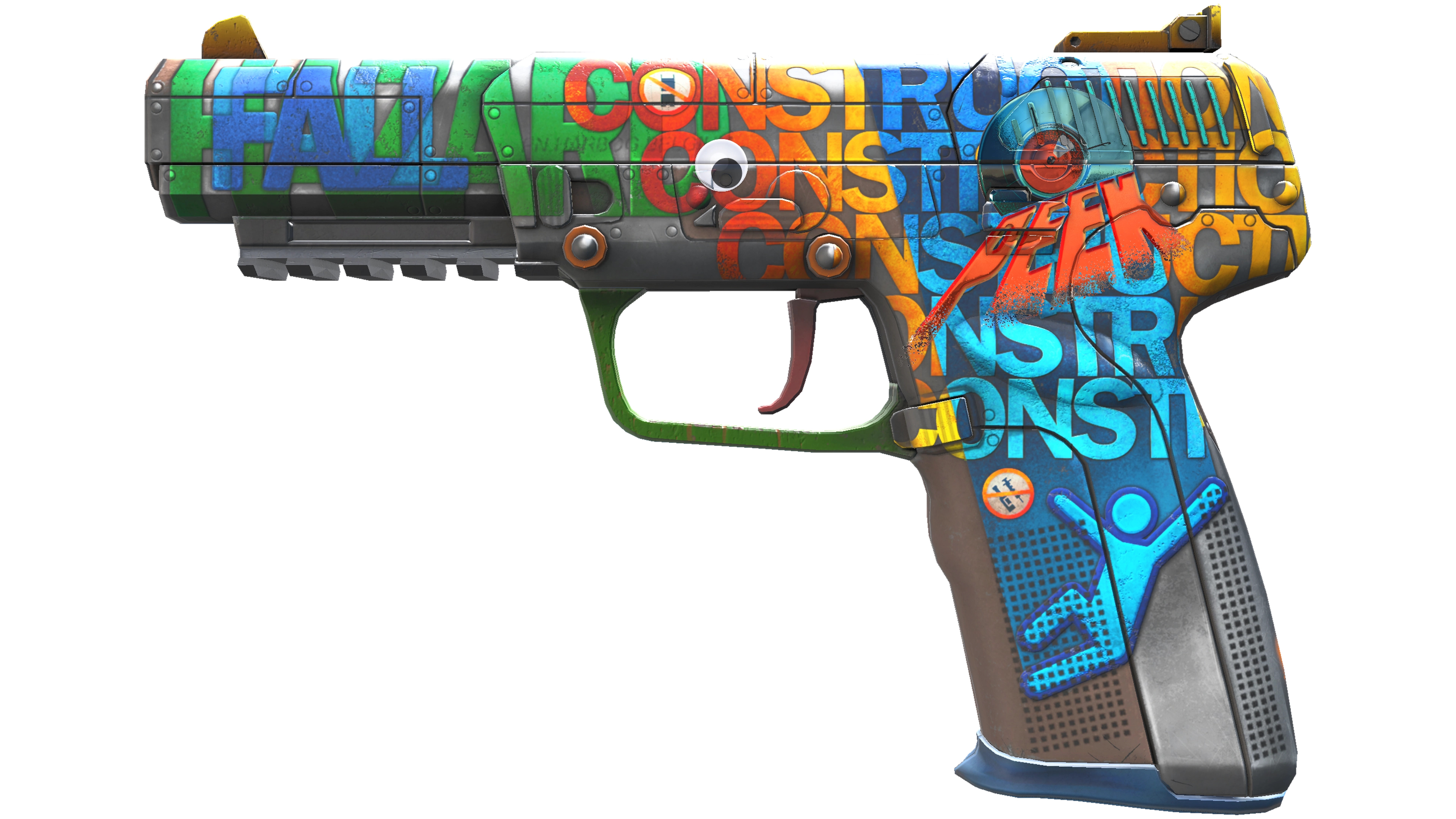 Souvenir Five-SeveN | Fall Hazard (Minimal Wear)