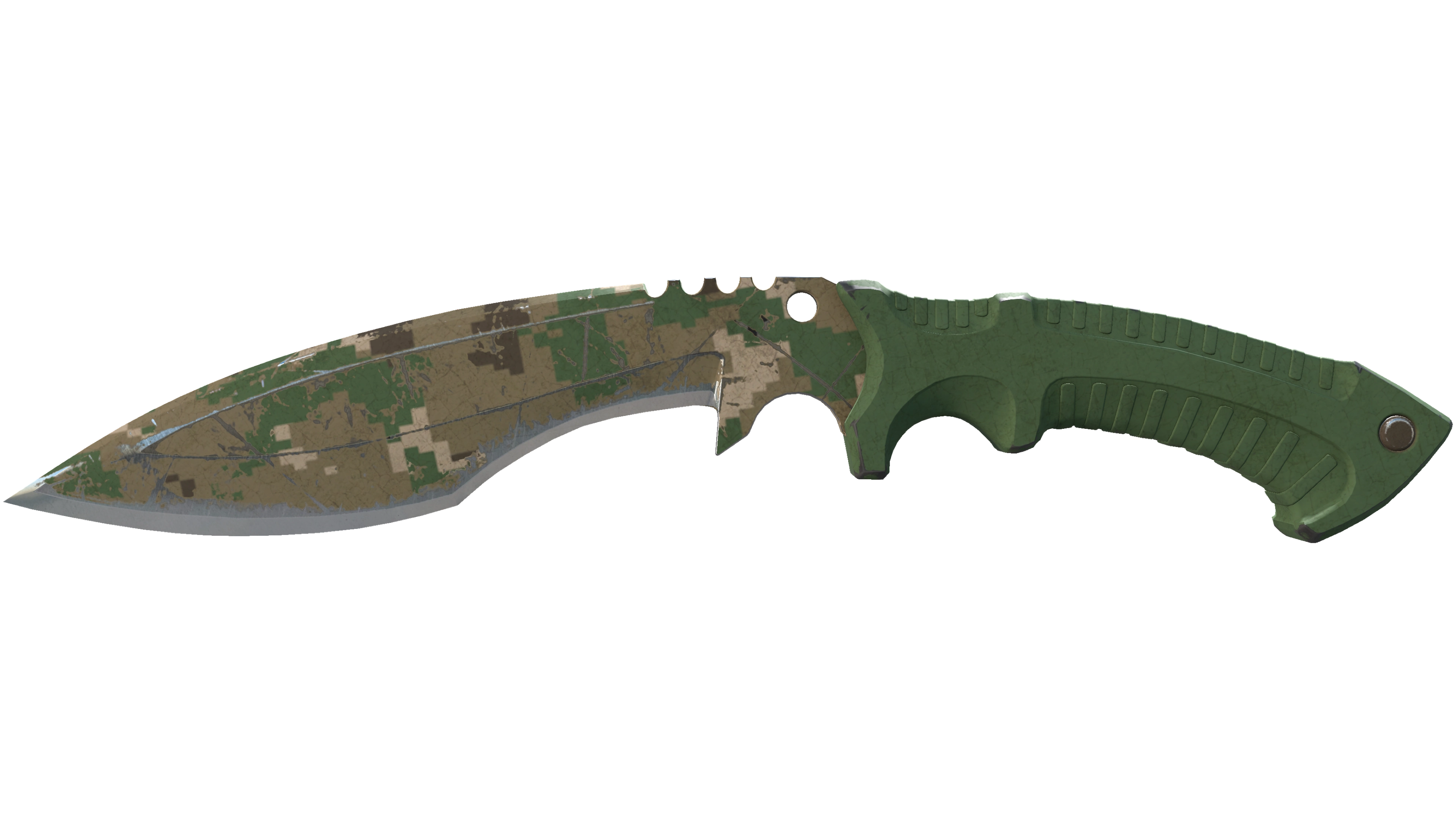 ★ StatTrak™ Kukri Knife | Forest DDPAT (Battle-Scarred) thumbnail
