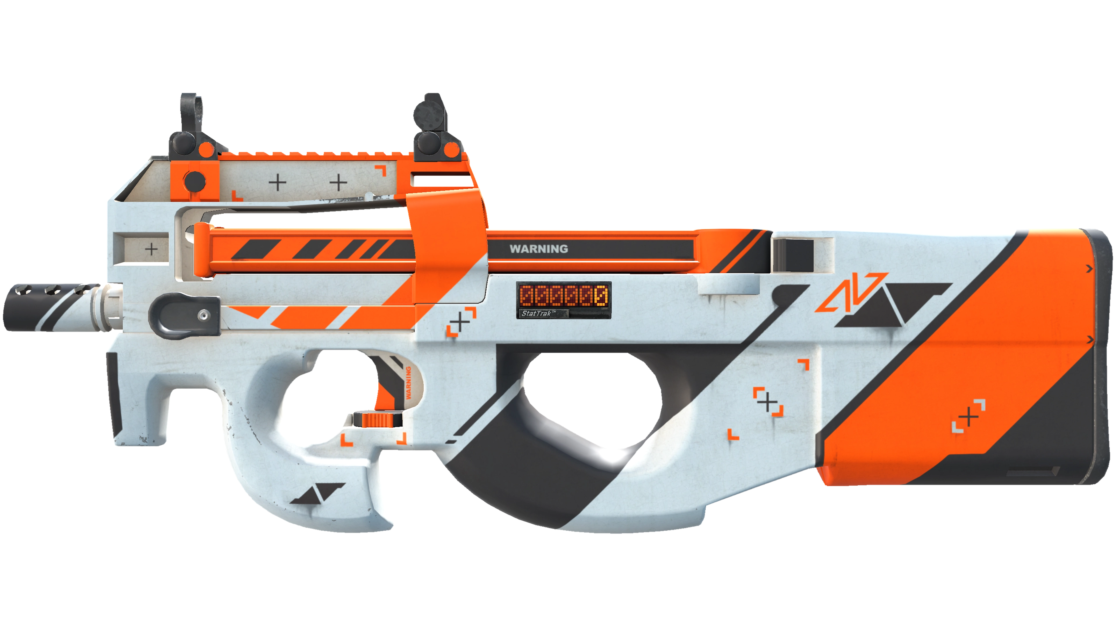 StatTrak™ P90 | Asiimov (Minimal Wear) thumbnail