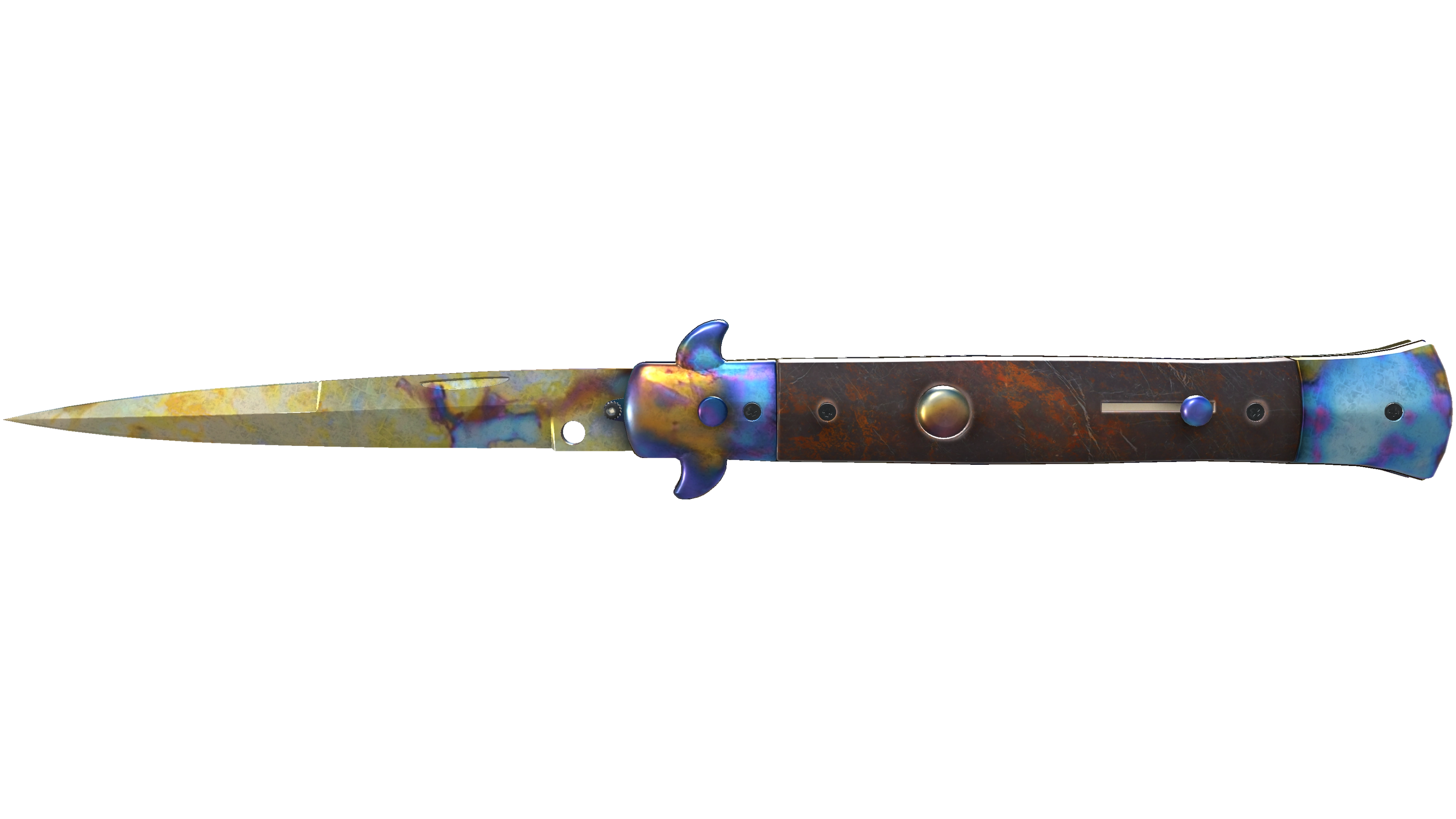 ★ Stiletto Knife | Case Hardened (Minimal Wear) 缩略图