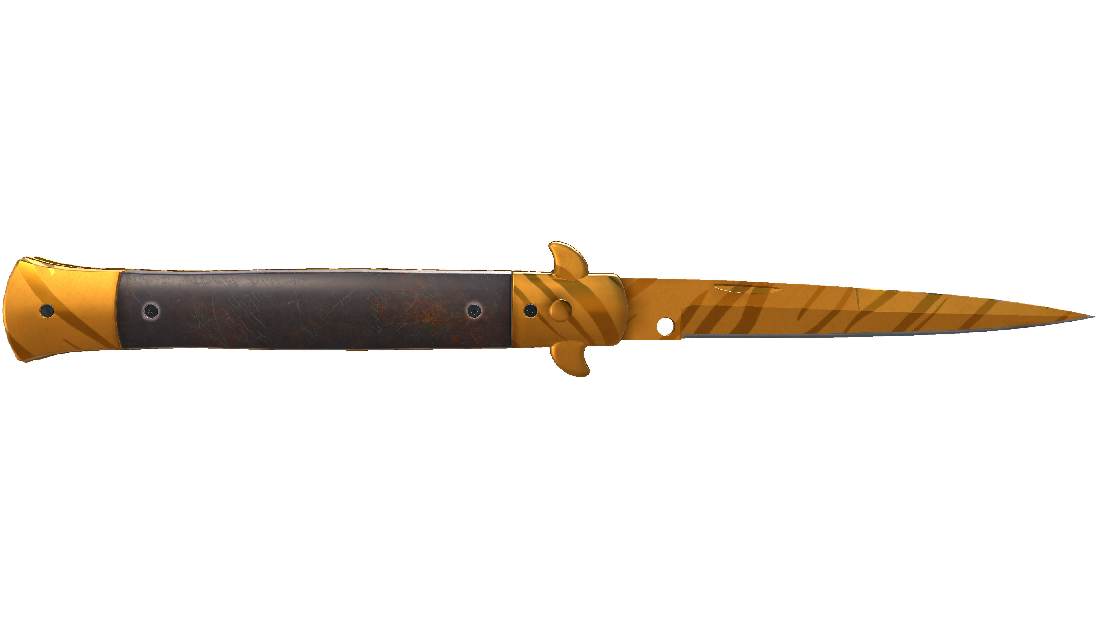 ★ Stiletto Knife | Tiger Tooth (Minimal Wear) thumbnail