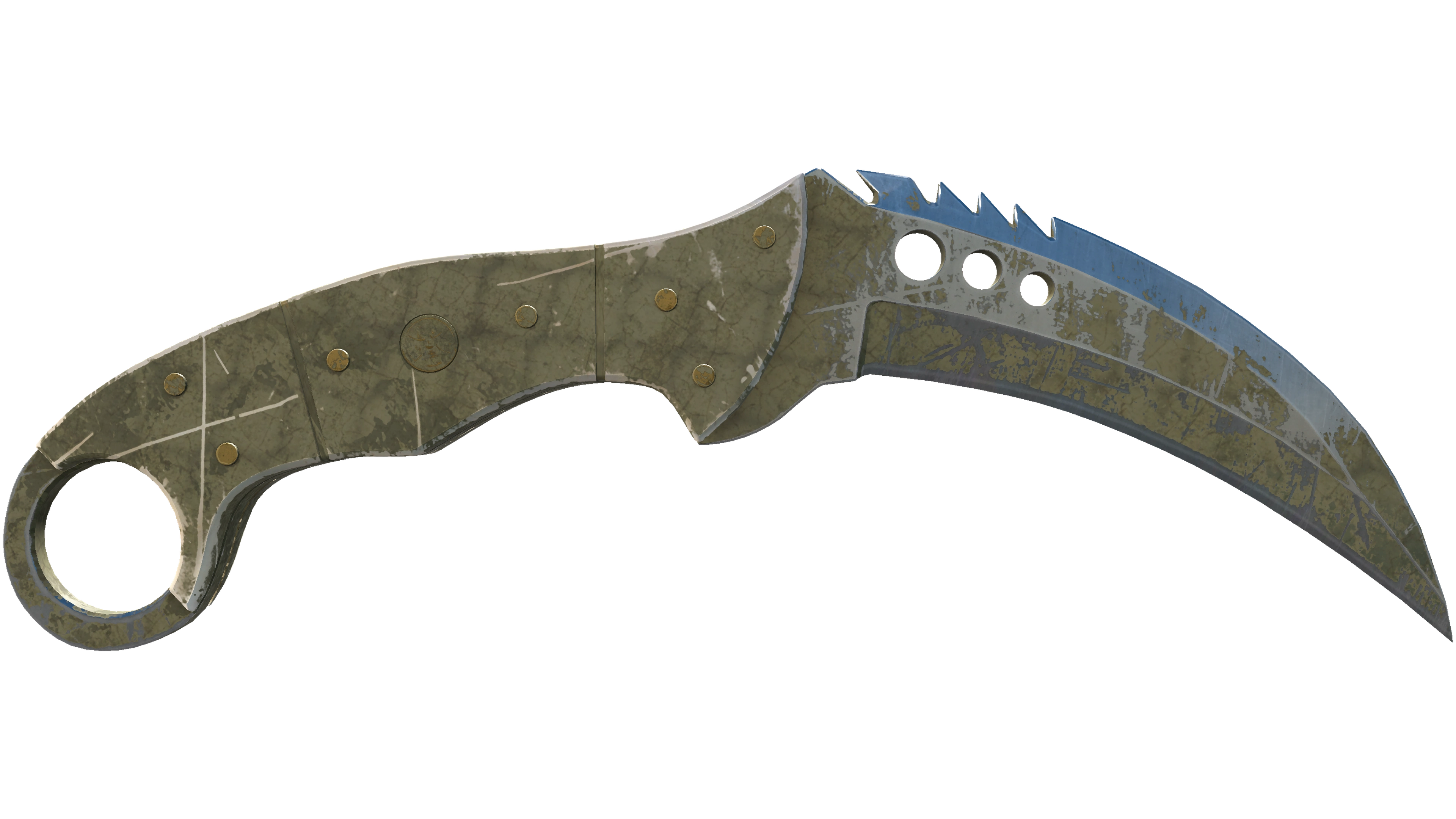 ★ Talon Knife | Safari Mesh (Battle-Scarred) thumbnail