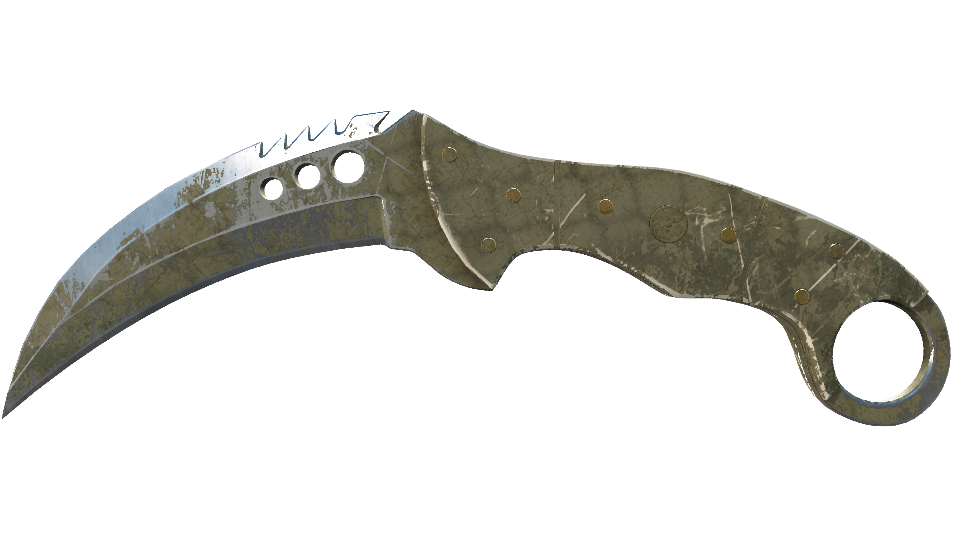 ★ Talon Knife | Safari Mesh (Battle-Scarred)