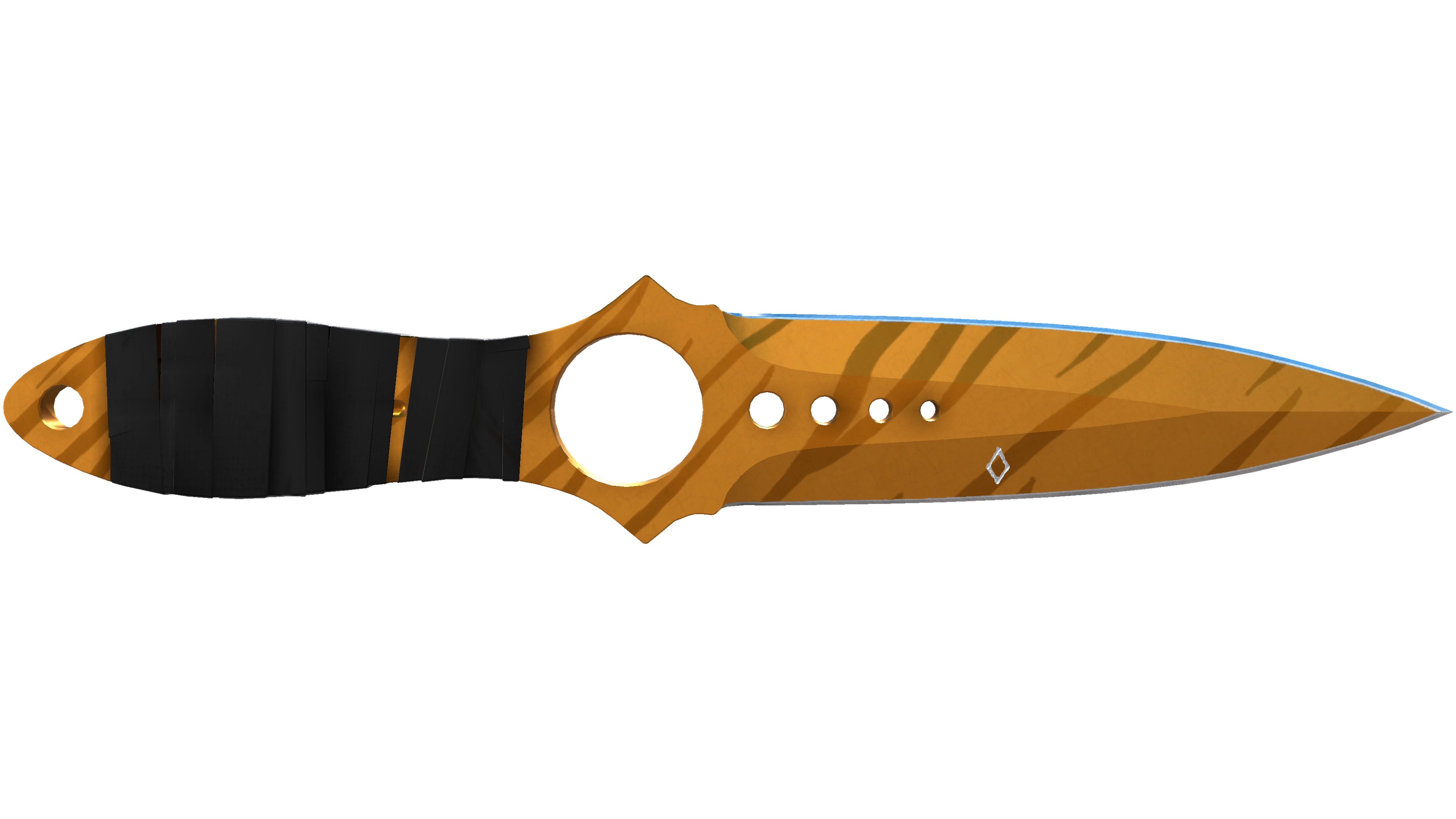 ★ StatTrak™ Skeleton Knife | Tiger Tooth (Factory New)