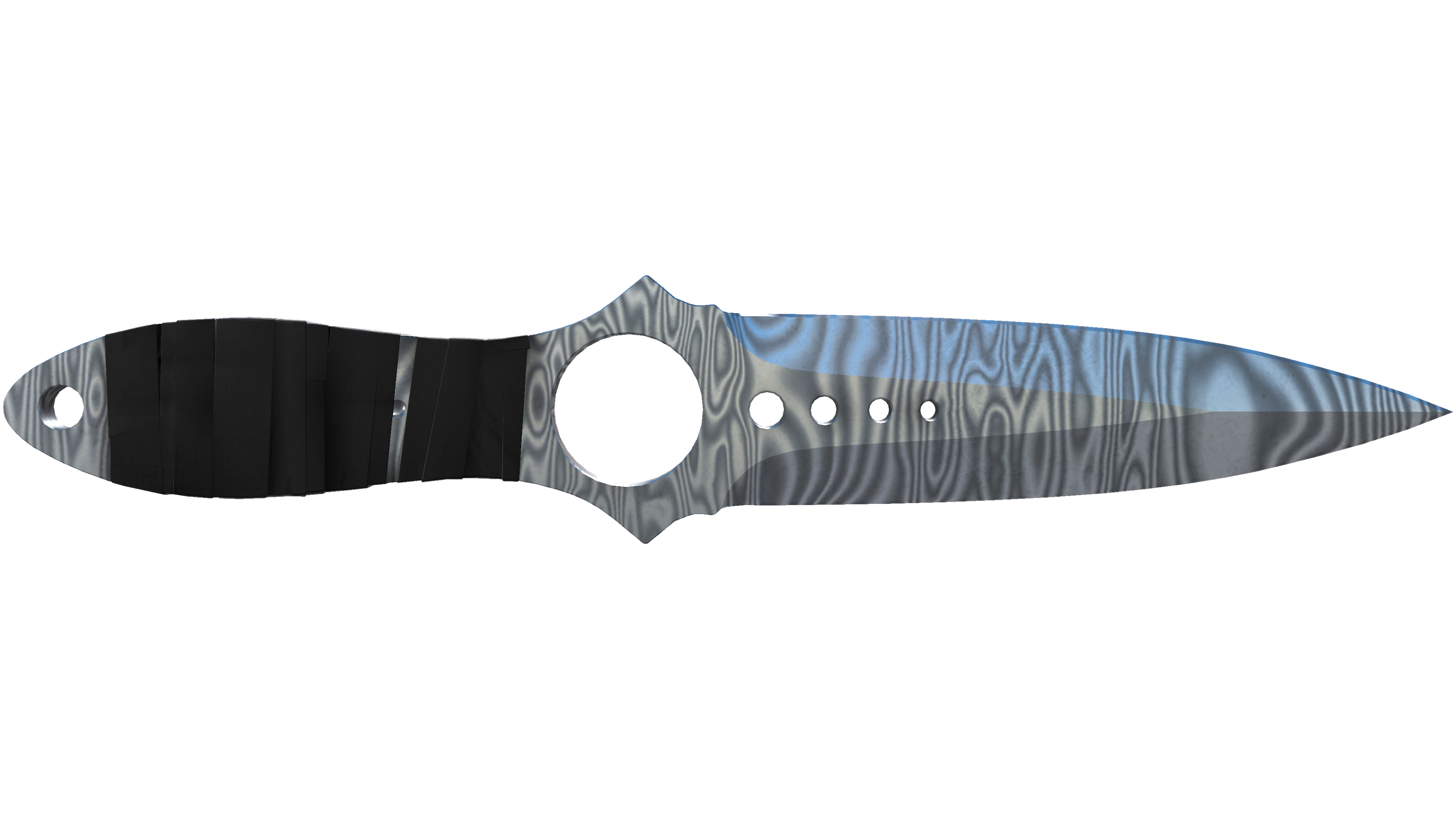 ★ Skeleton Knife | Damascus Steel (Minimal Wear)