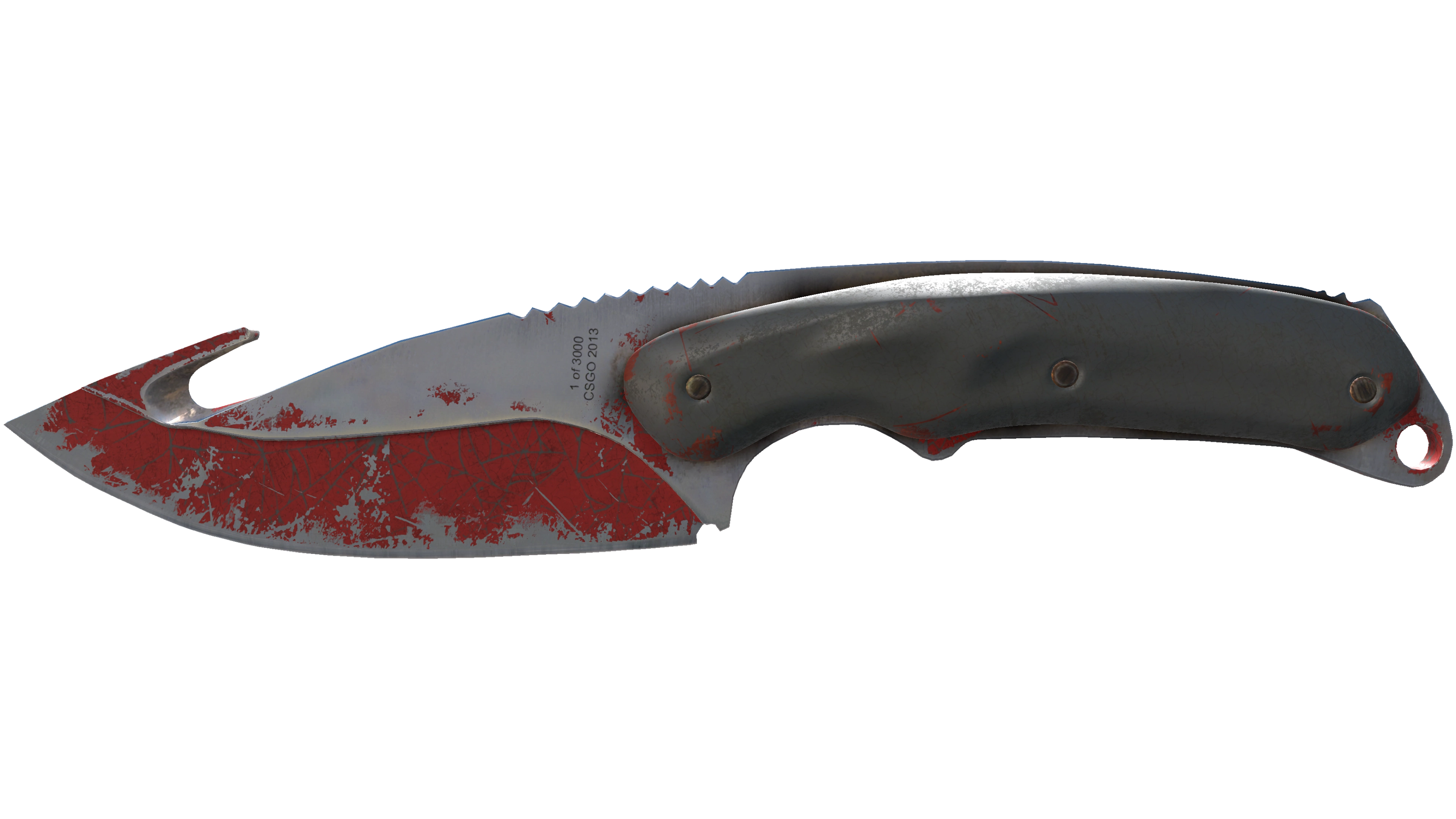 ★ StatTrak™ Gut Knife | Crimson Web (Battle-Scarred) thumbnail