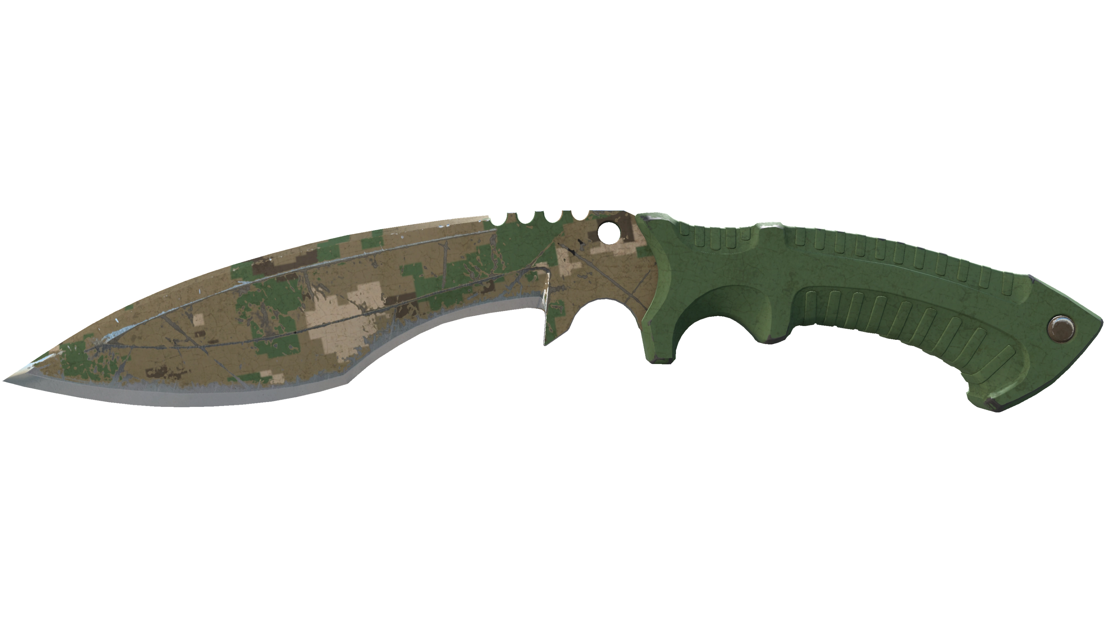 ★ StatTrak™ Kukri Knife | Forest DDPAT (Battle-Scarred) 缩略图