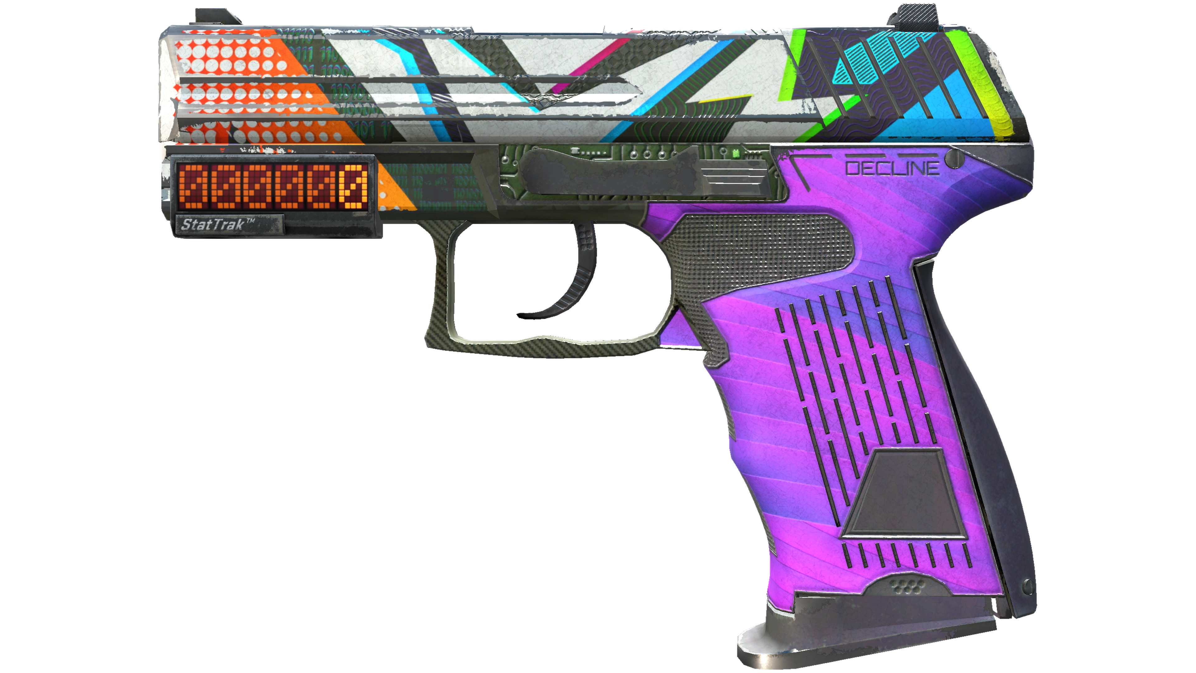 StatTrak™ P2000 | Wicked Sick (Well-Worn) thumbnail