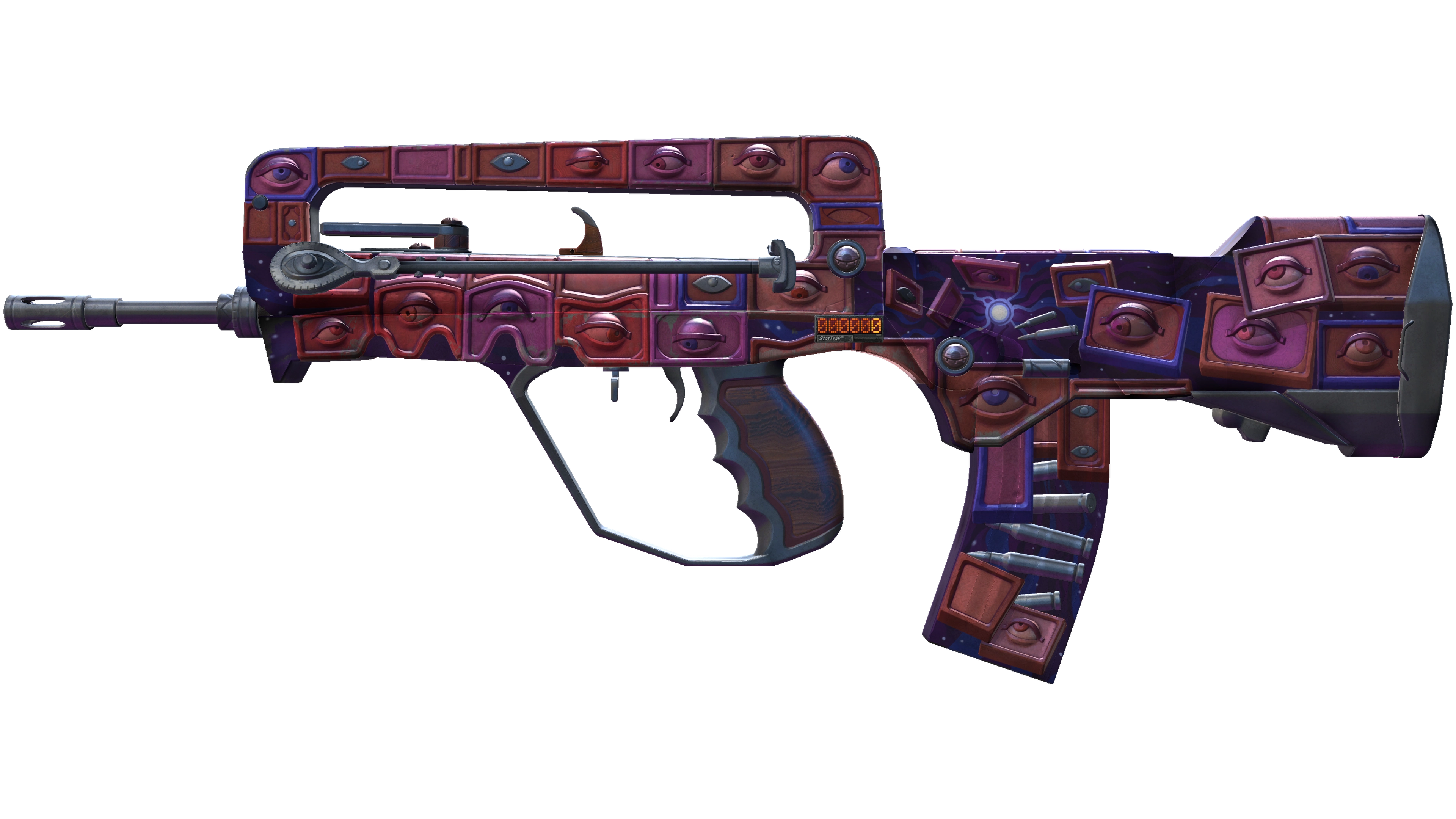 StatTrak™ FAMAS | Rapid Eye Movement (Well-Worn)