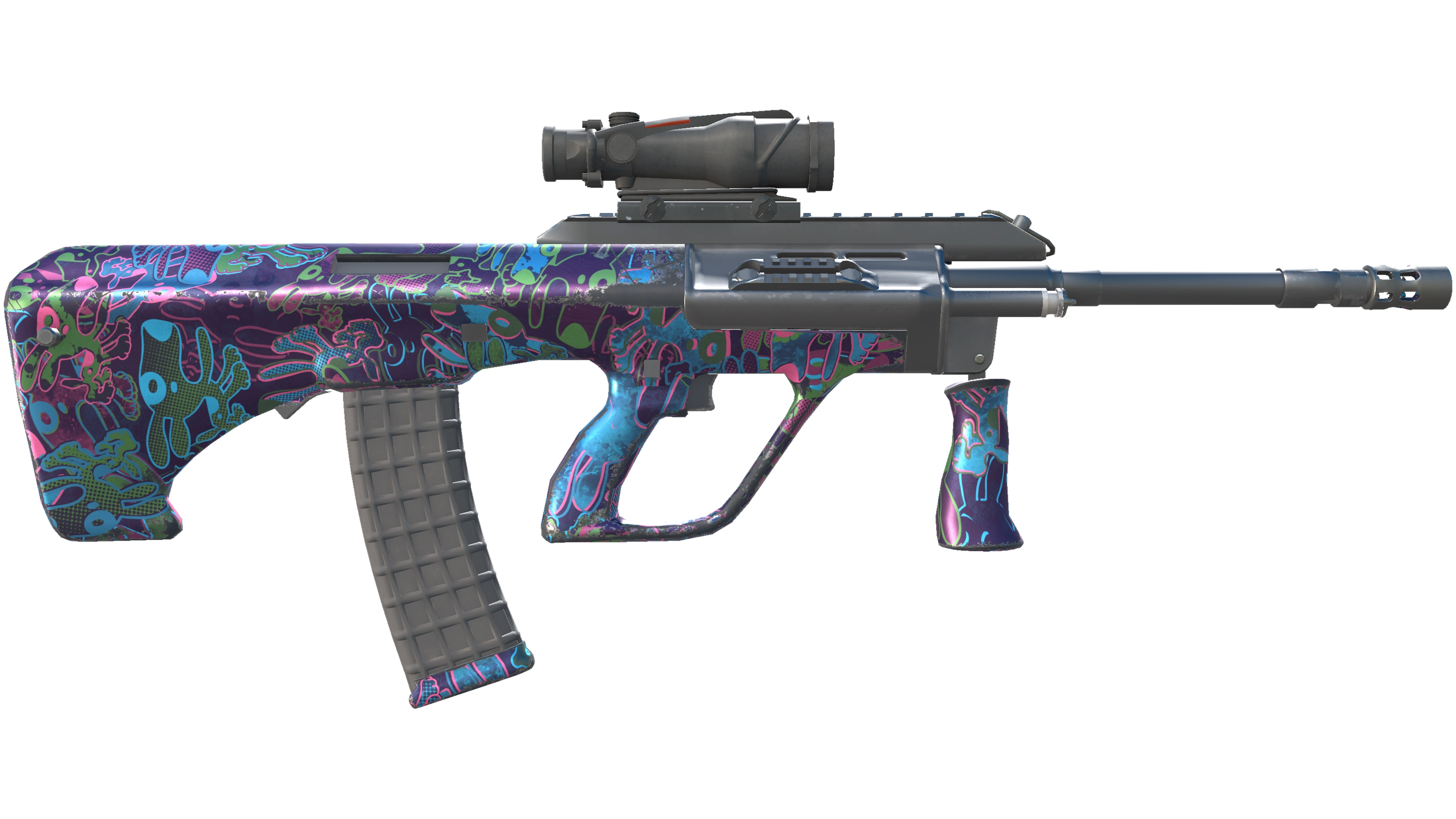 StatTrak™ AUG | Death by Puppy (Minimal Wear) thumbnail
