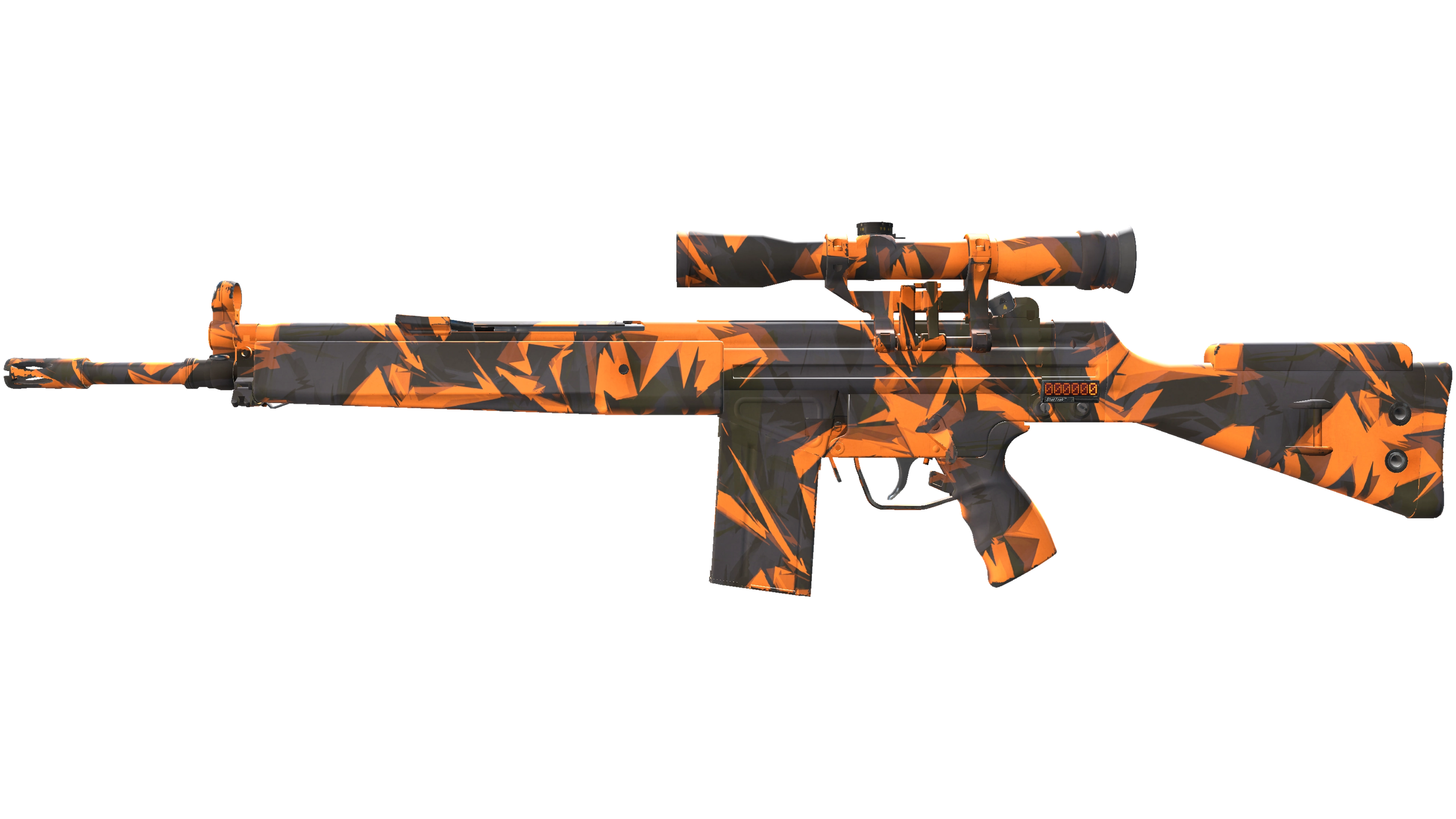 StatTrak™ G3SG1 | Orange Crash (Factory New)