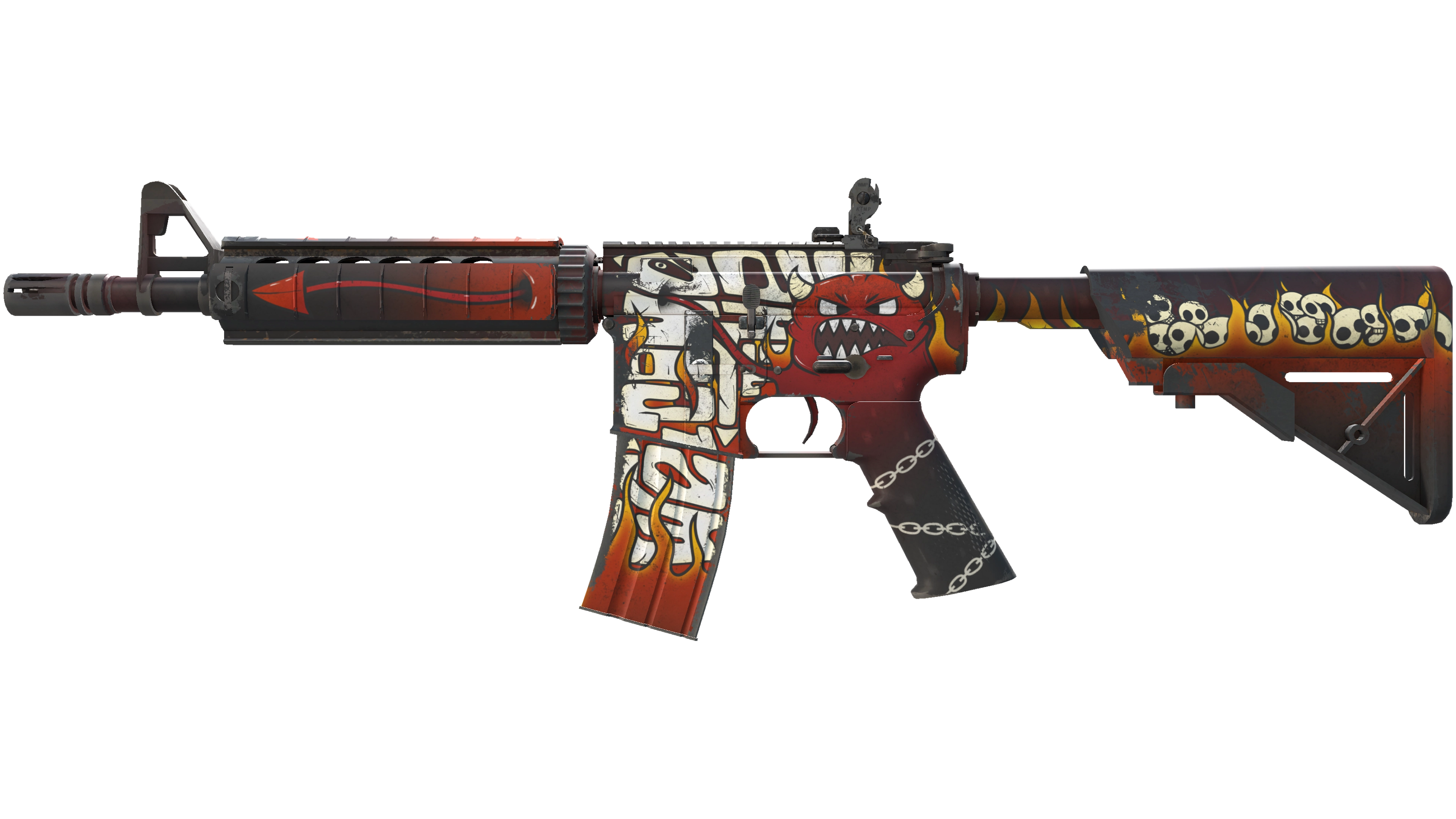 M4A4 | Hellfire (Minimal Wear)