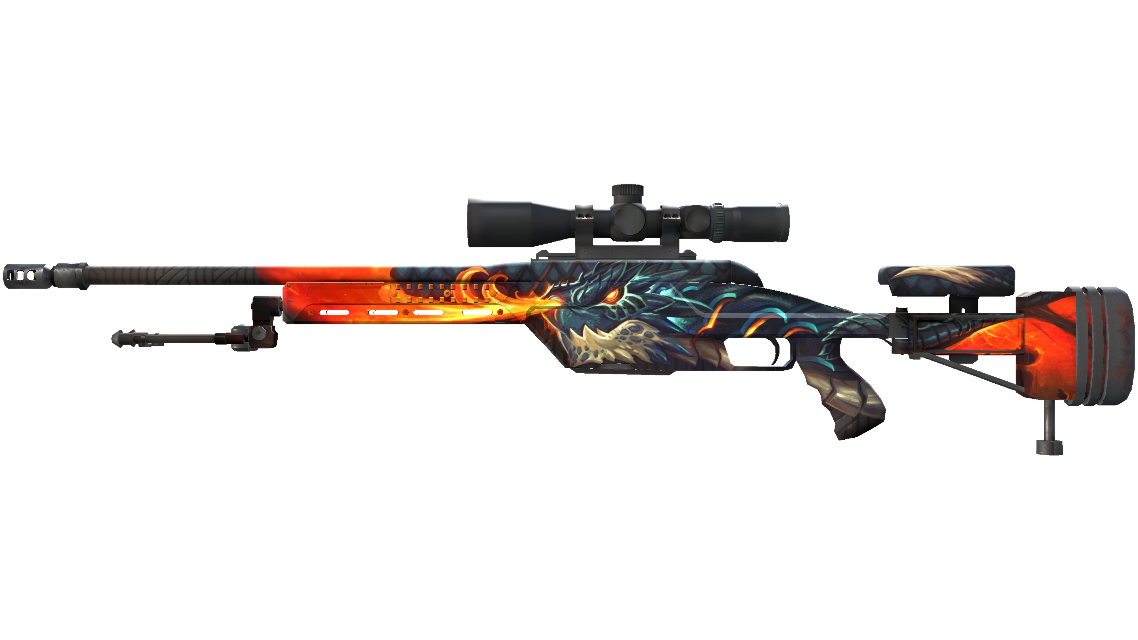 SSG 08 | Dragonfire (Factory New)