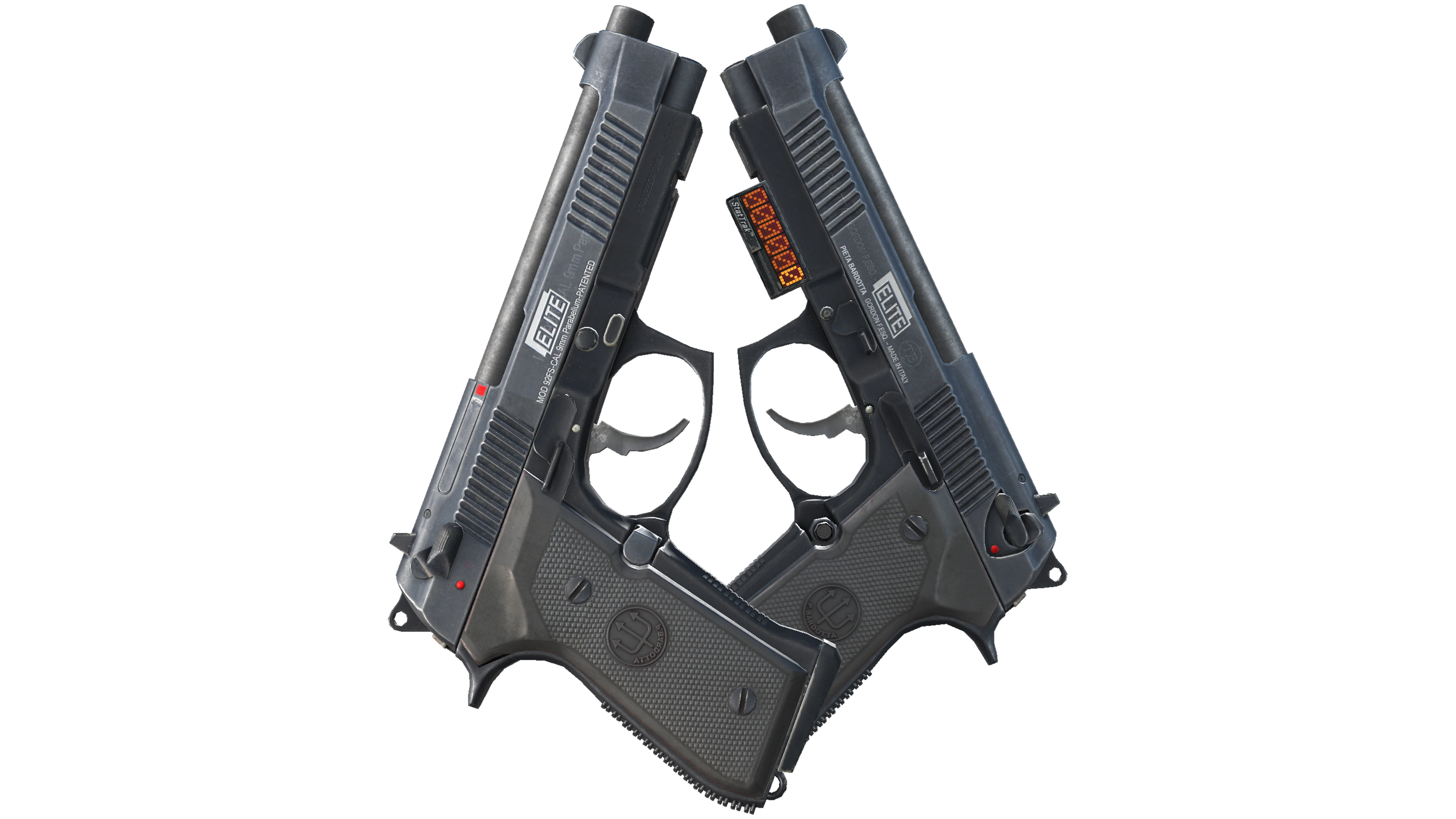 صورة مصغرة لـ StatTrak™ Dual Berettas | Elite 1.6 (Factory New)