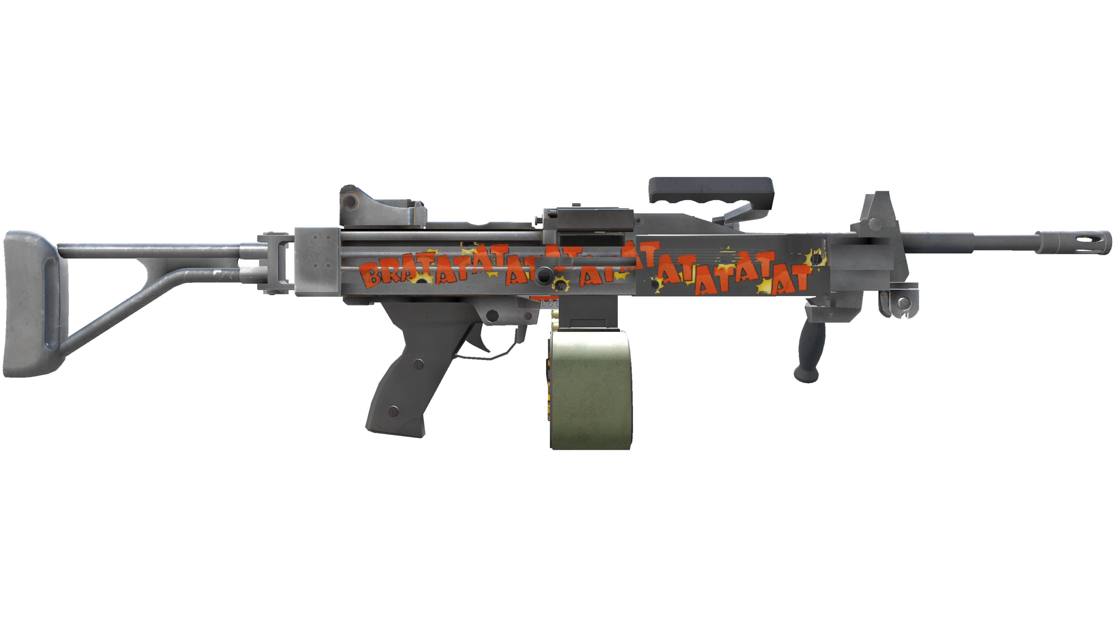 StatTrak™ Negev | Bratatat (Well-Worn) thumbnail