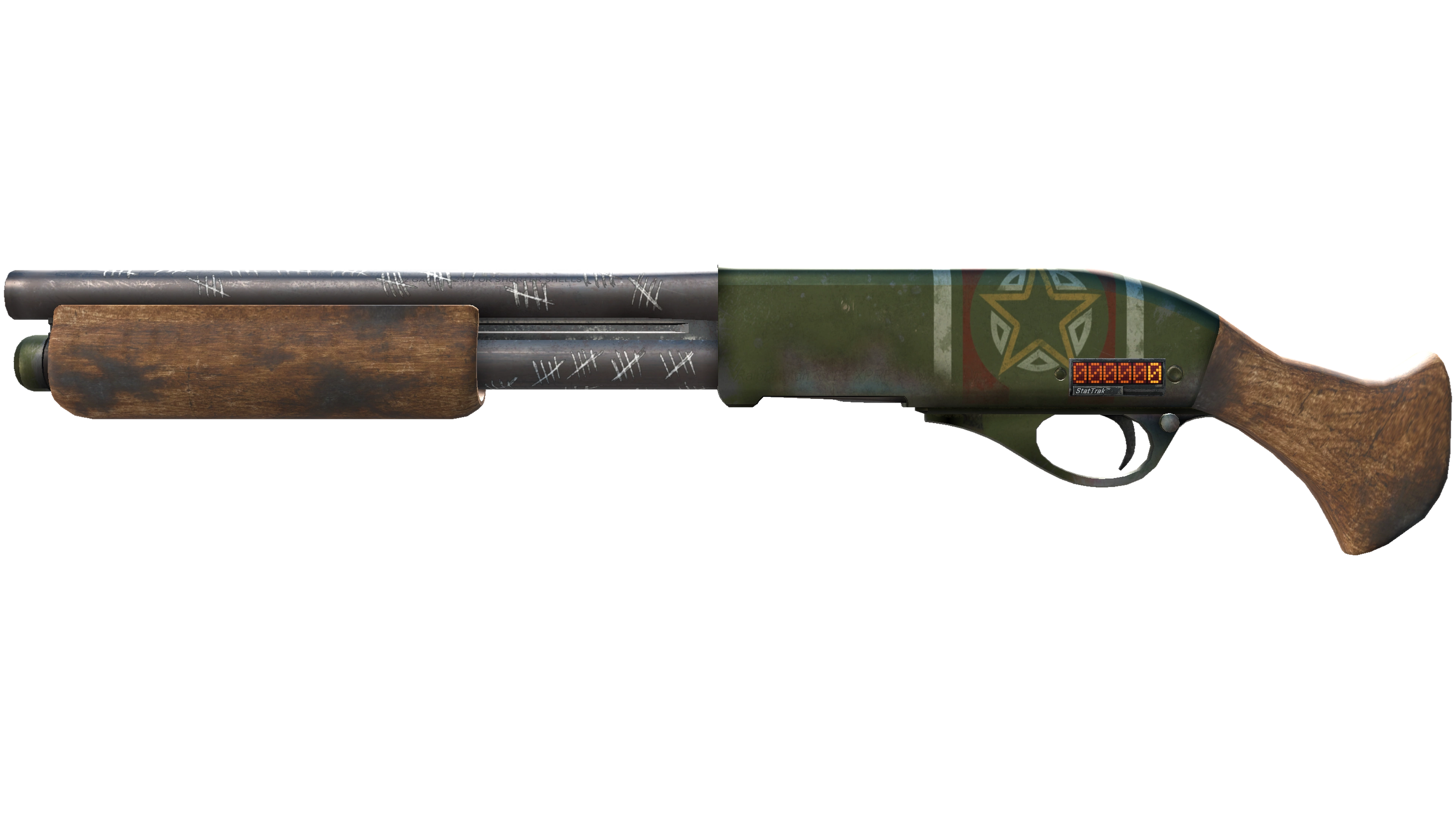 StatTrak™ Sawed-Off | Fubar (Well-Worn)