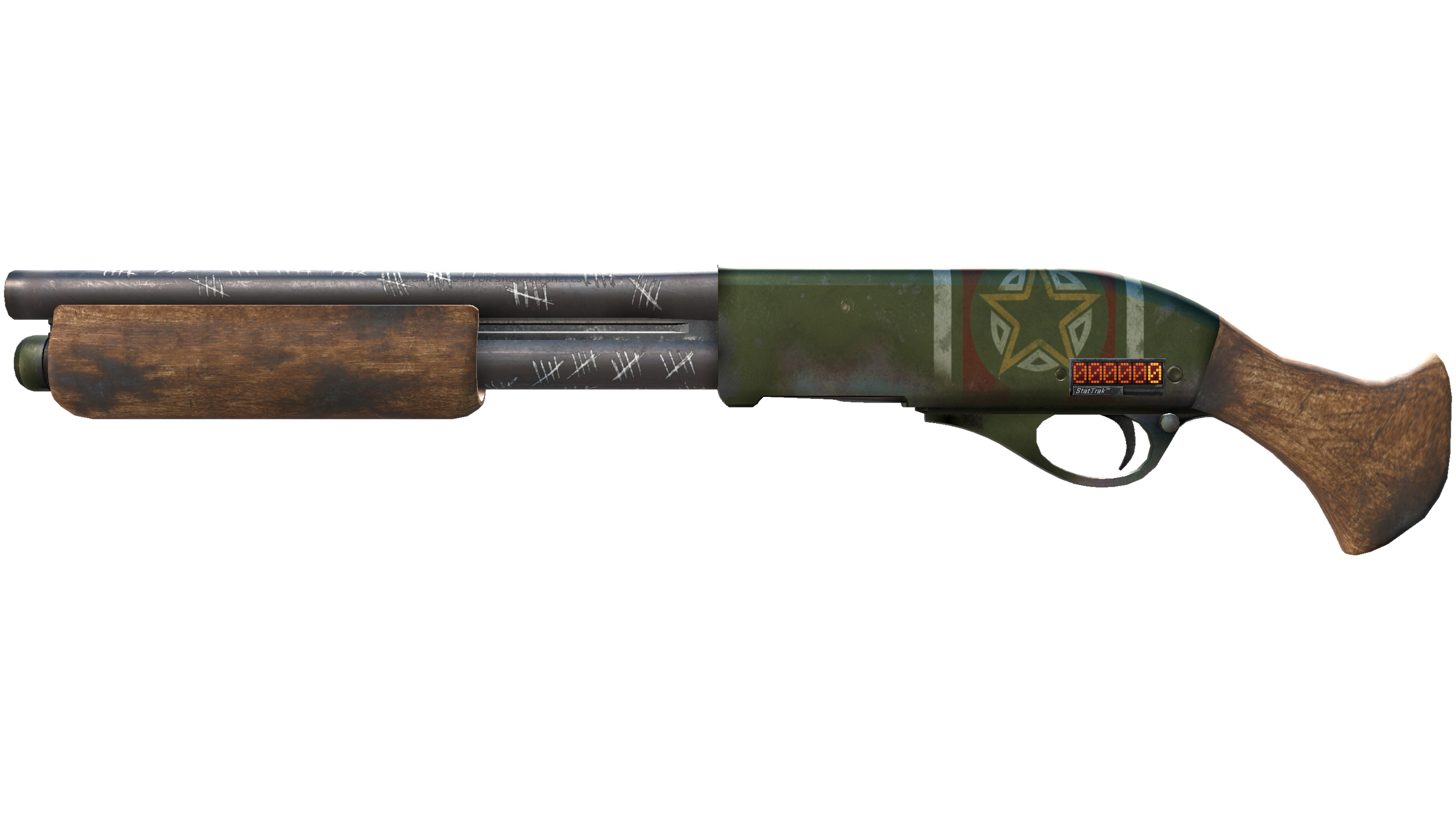 StatTrak™ Sawed-Off | Fubar (Well-Worn)