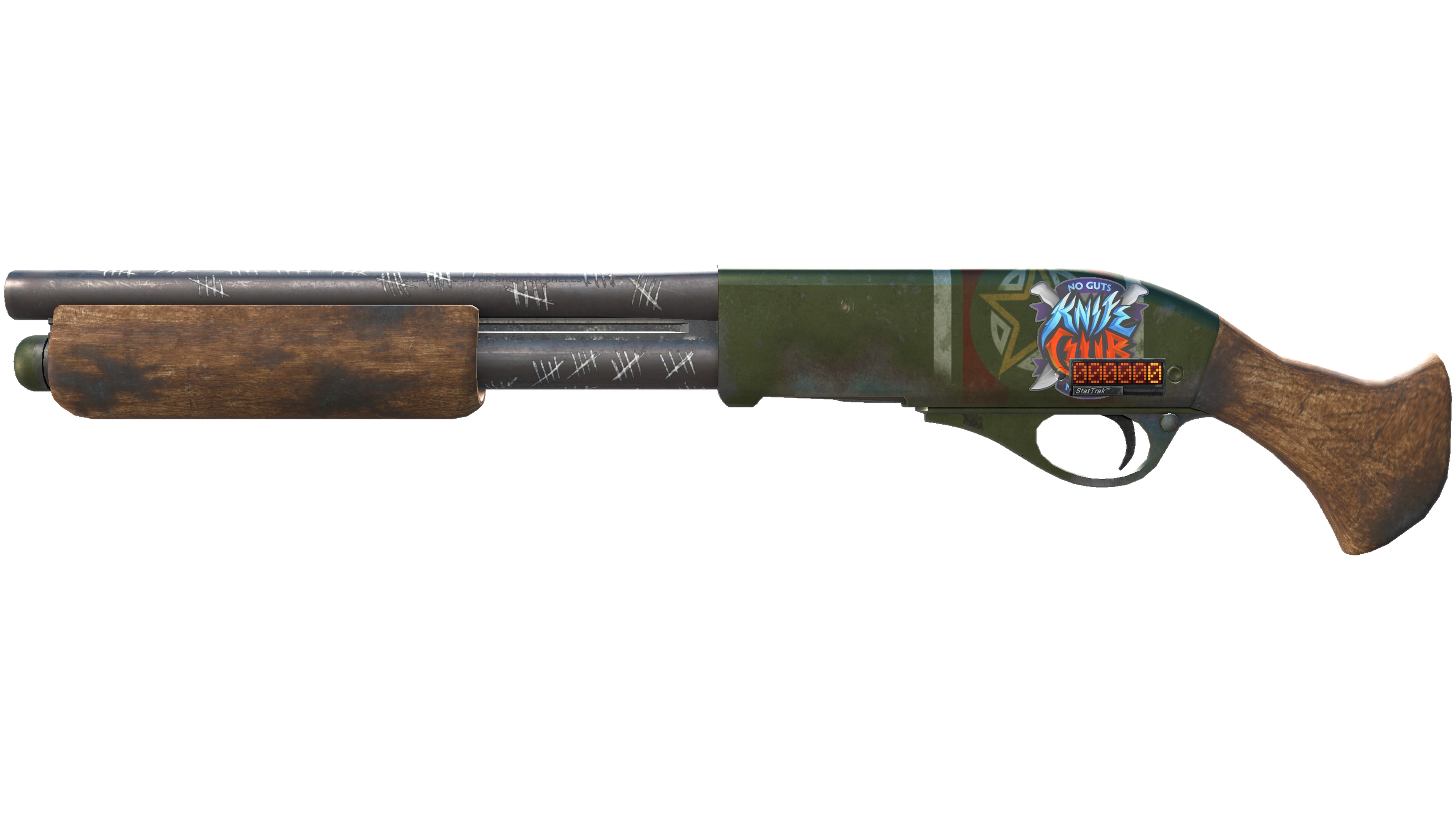 StatTrak™ Sawed-Off | Fubar (Well-Worn)