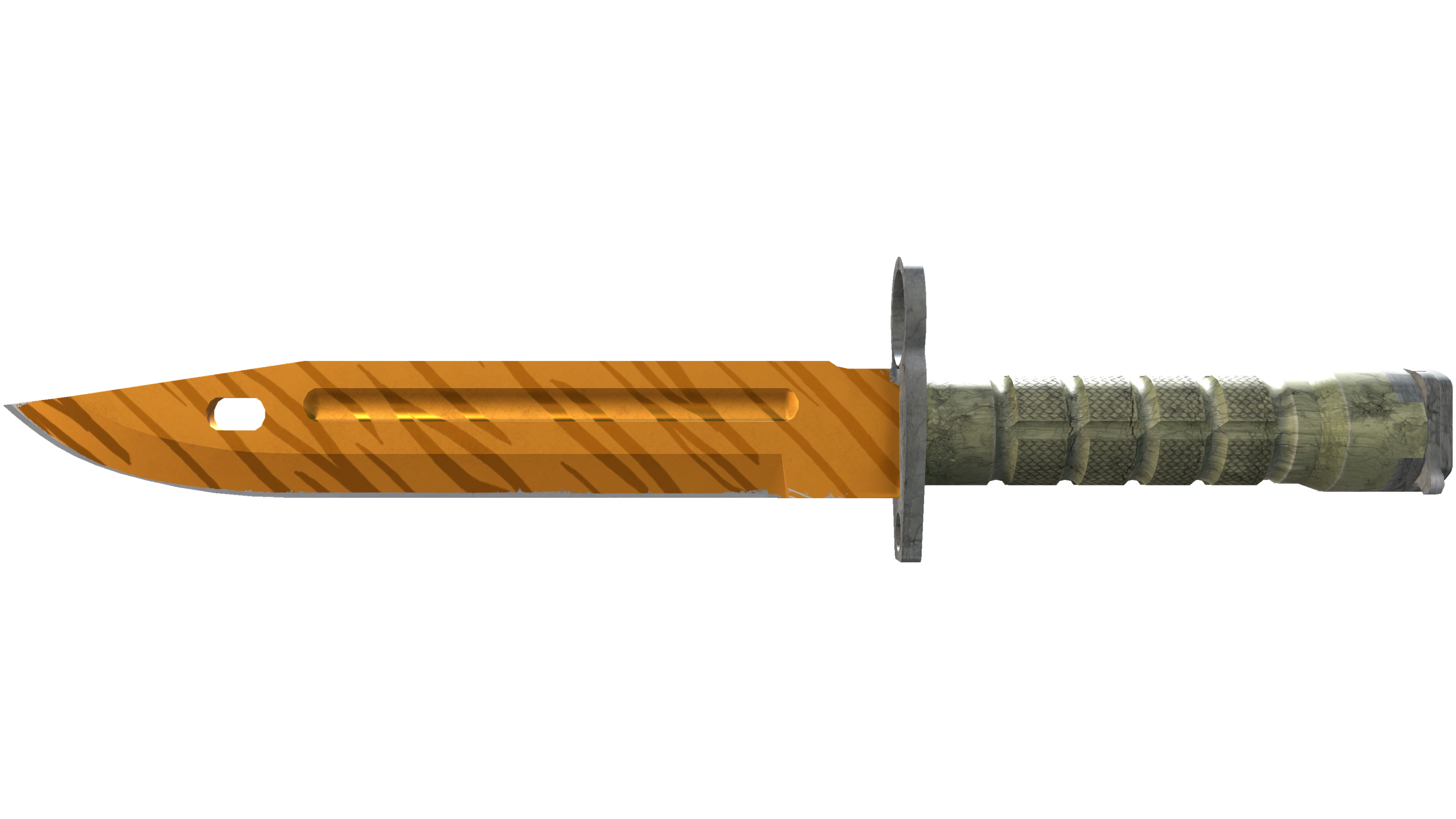 Vorschau von ★ StatTrak™ Bayonet | Tiger Tooth (Factory New)