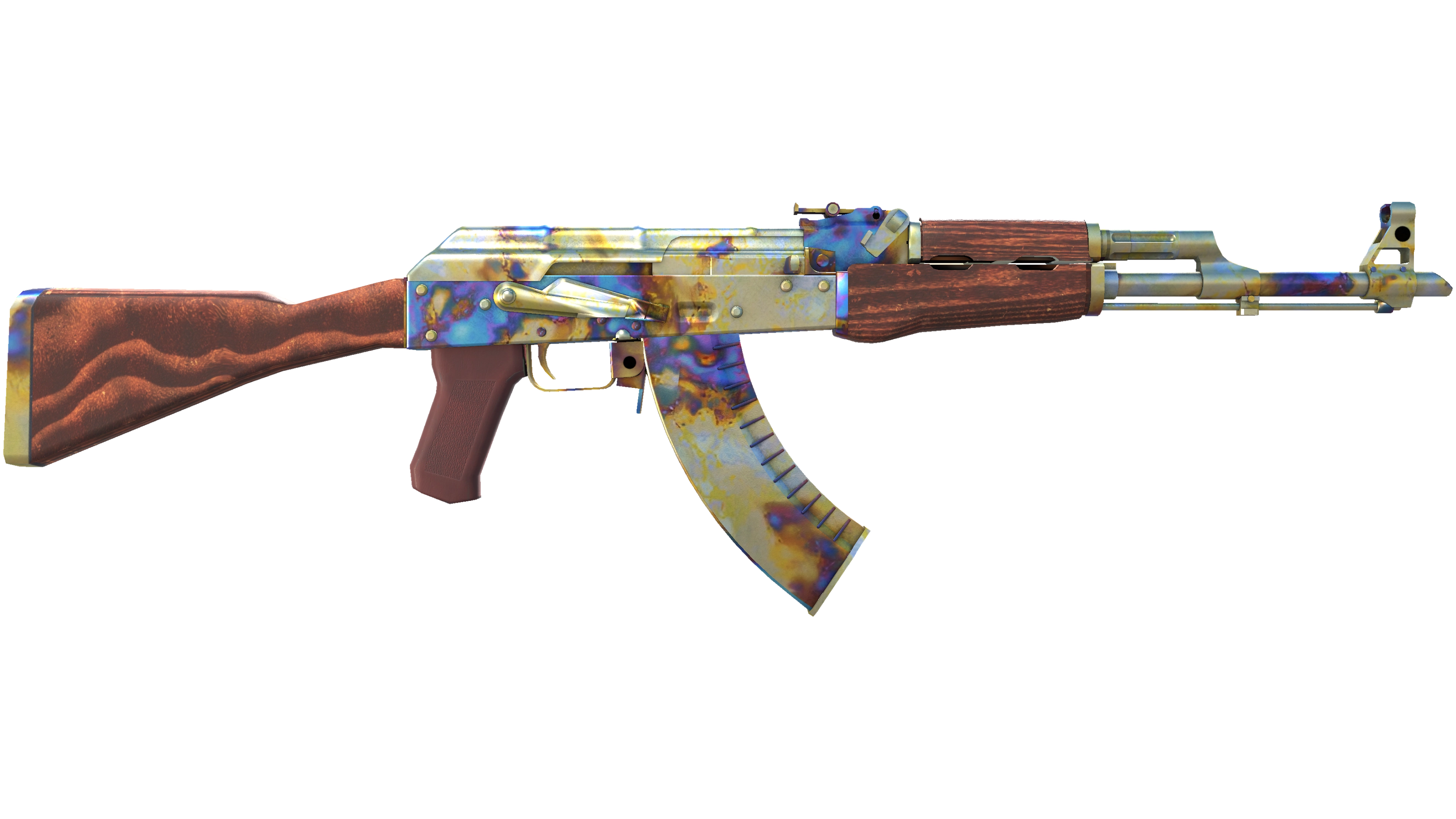 Miniatura de AK-47 | Case Hardened (Minimal Wear)